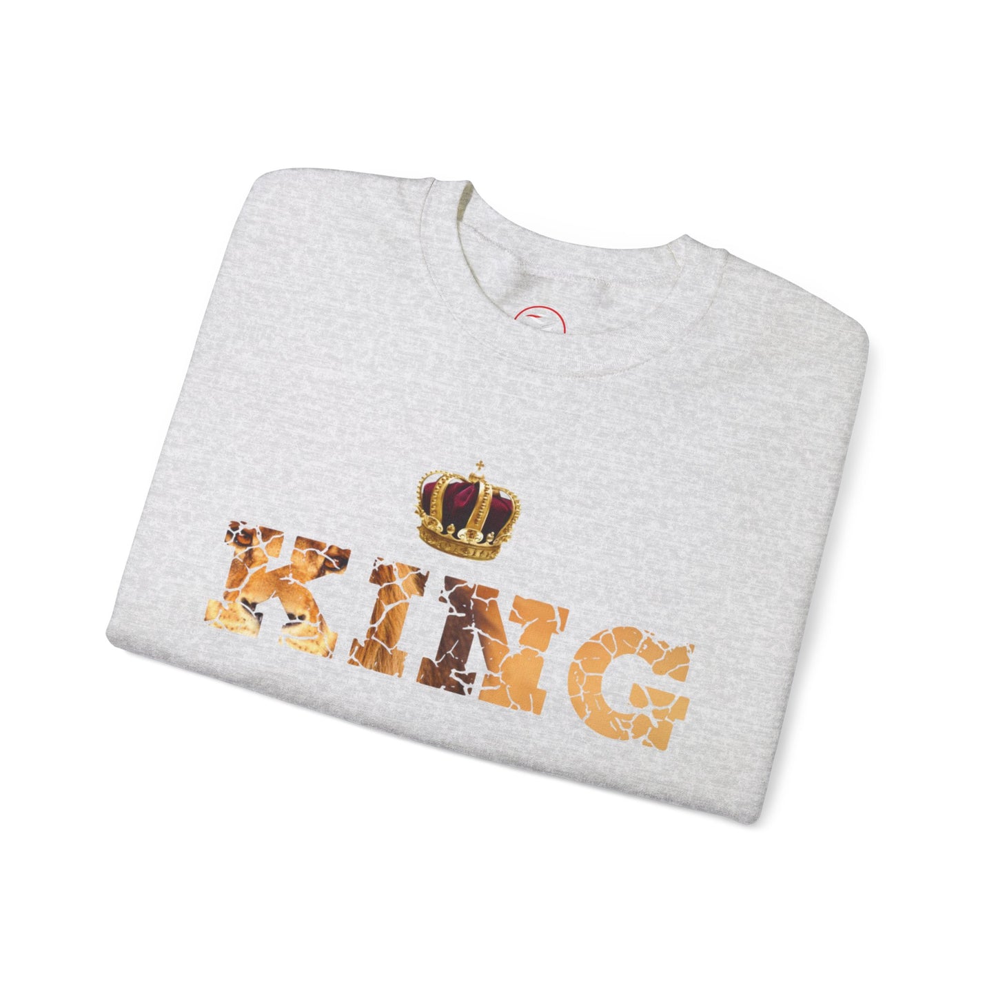 I Am King Unisex Heavy Blend™ Crewneck Sweatshirt