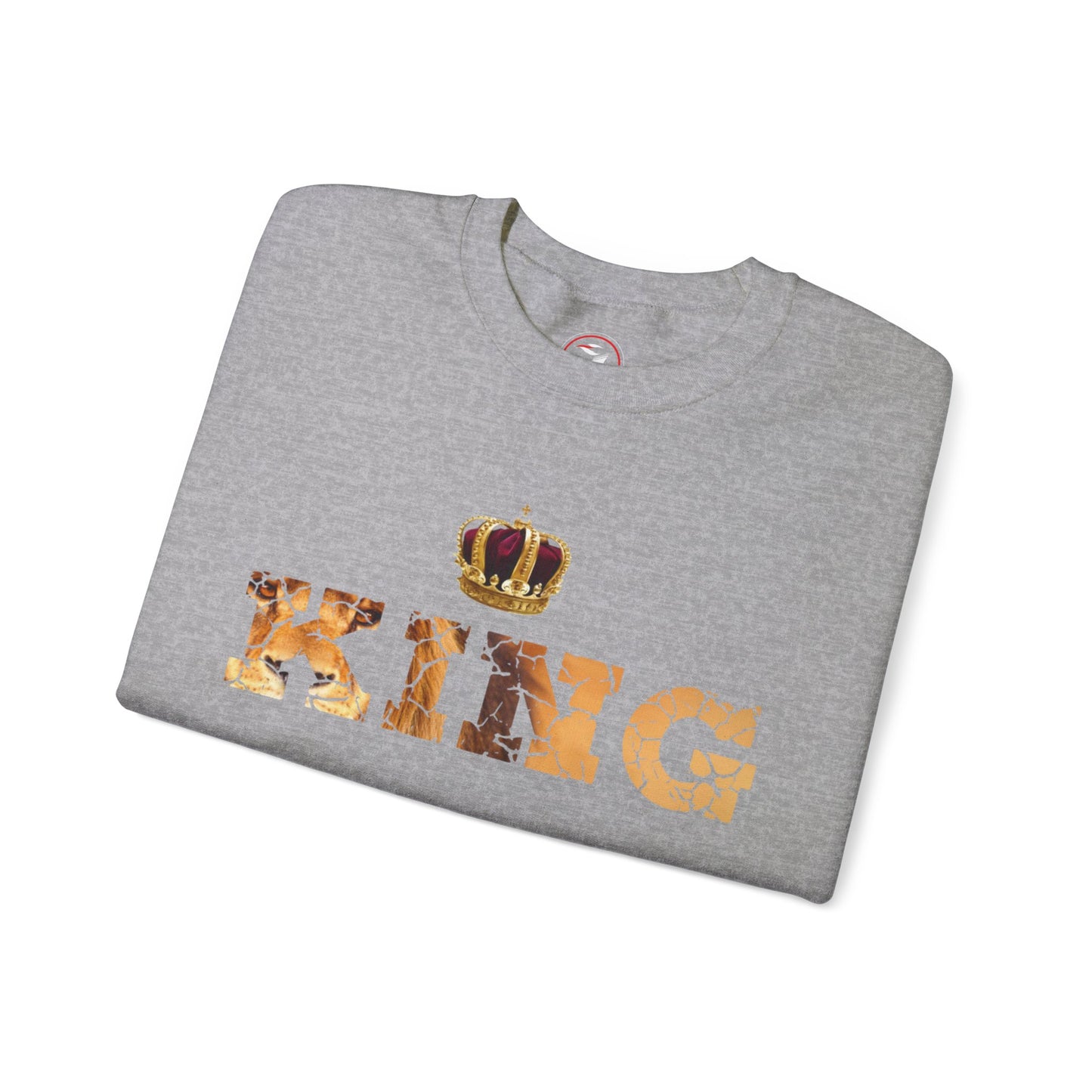 I Am King Unisex Heavy Blend™ Crewneck Sweatshirt