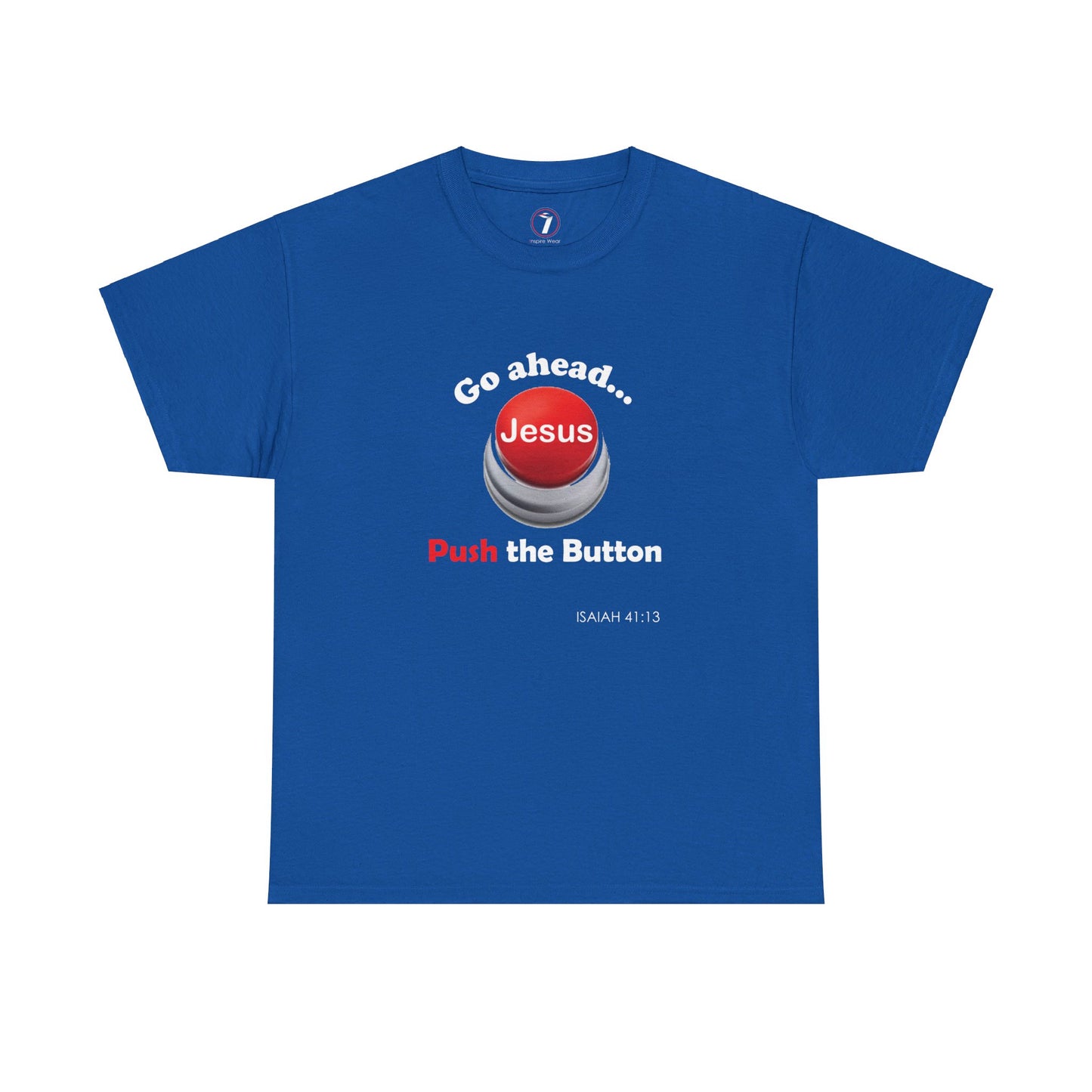 Push the Button Unisex Heavy Cotton Tee