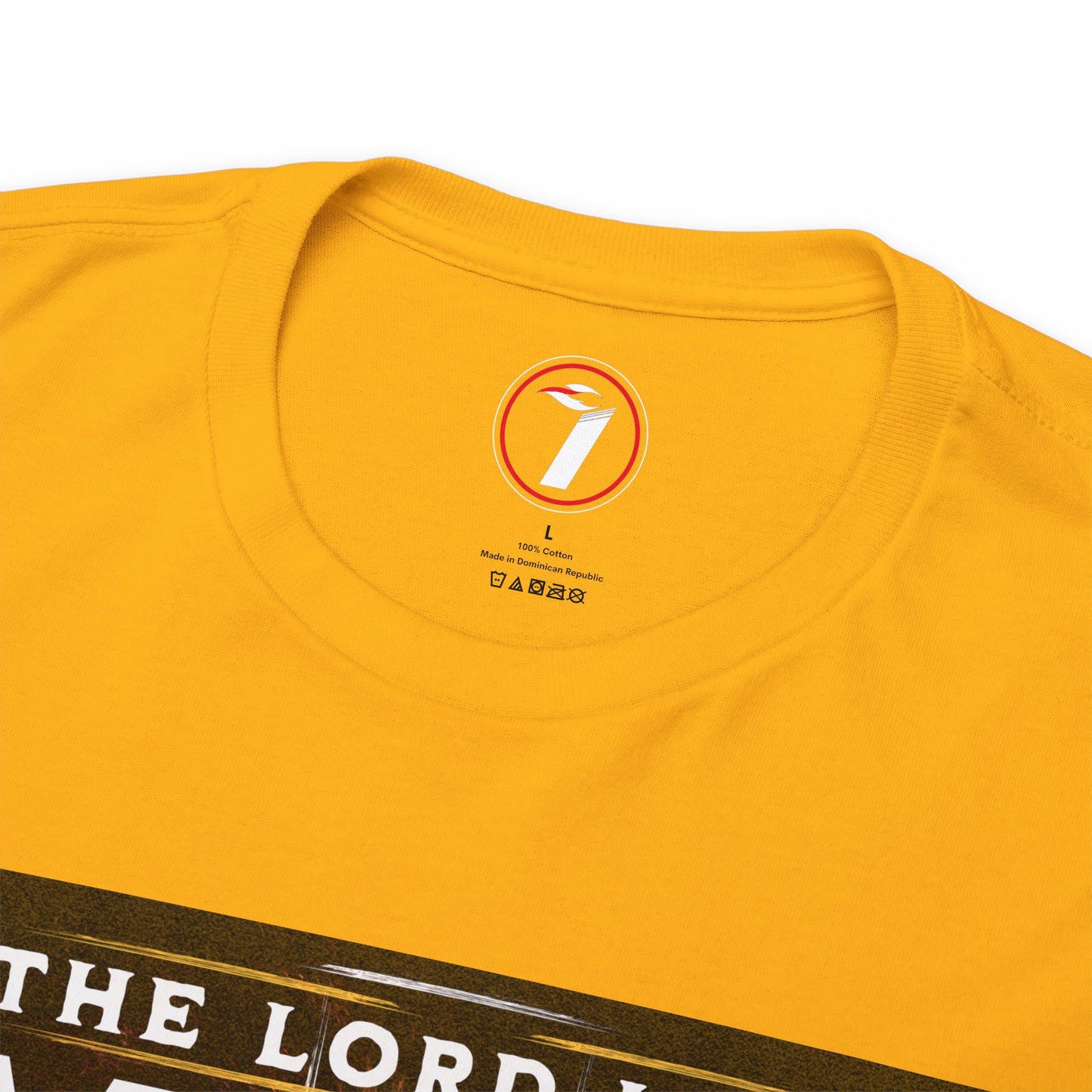 Lord on My Side Unisex Heavy Cotton Tee
