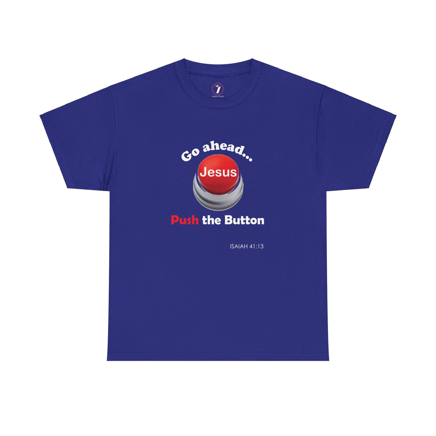 Push the Button Unisex Heavy Cotton Tee