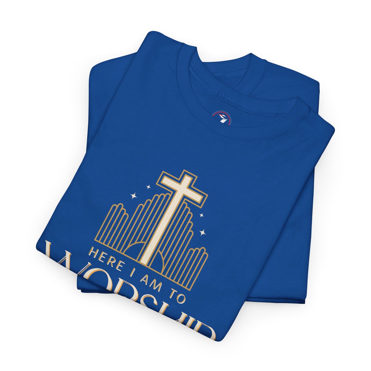 Here I am to Worship Unisex Heavy Cotton Tee