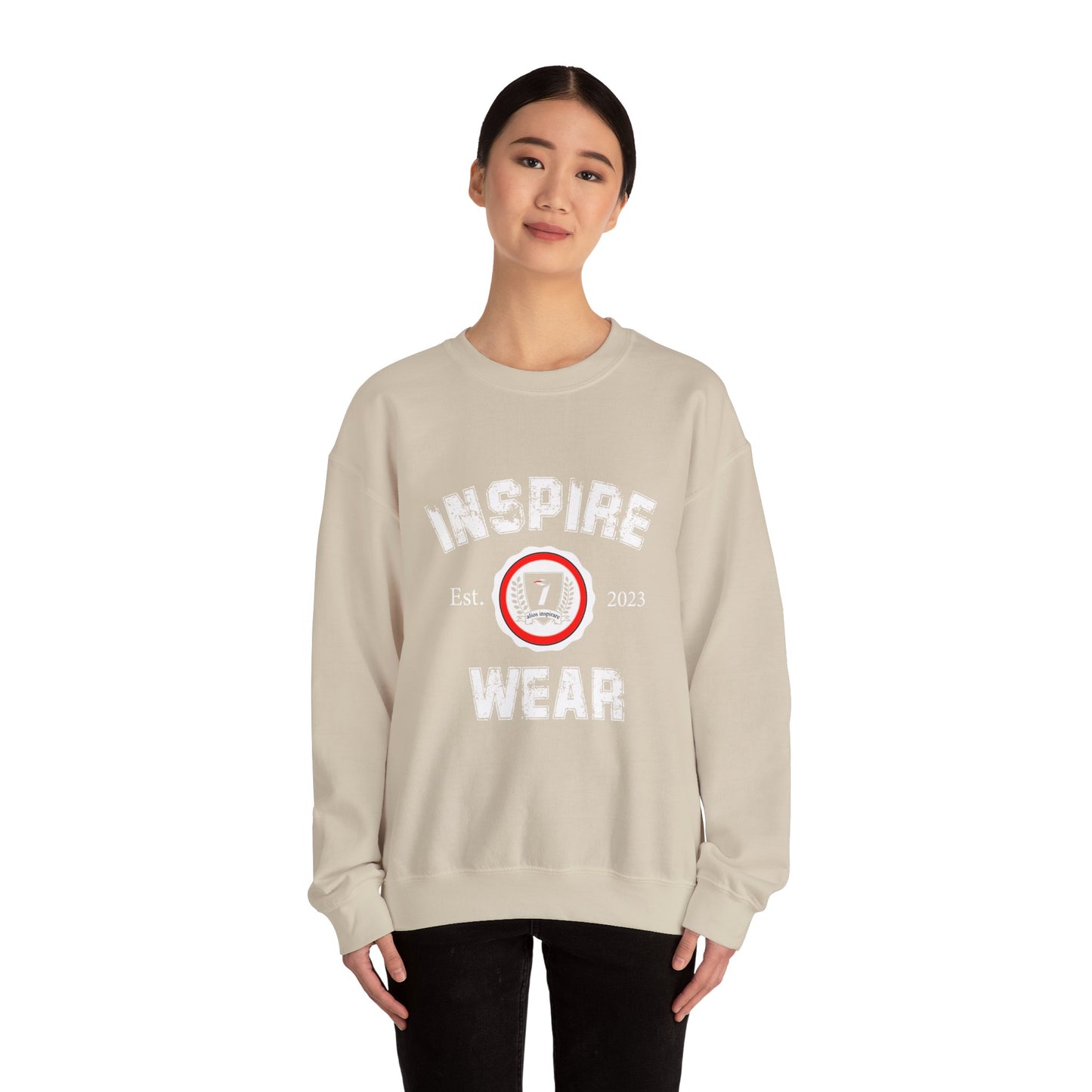 Inspire Wear Collegiate Unisex Heavy Blend™ Crewneck Sweatshirt