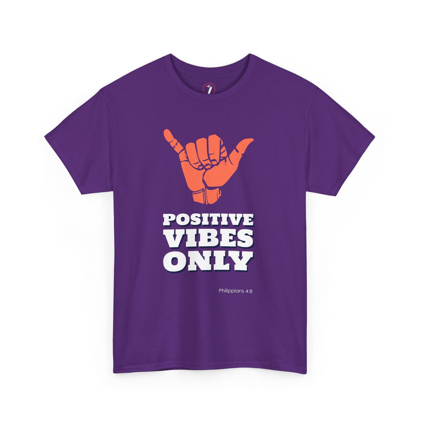 Positive Vibes Unisex Heavy Cotton Tee