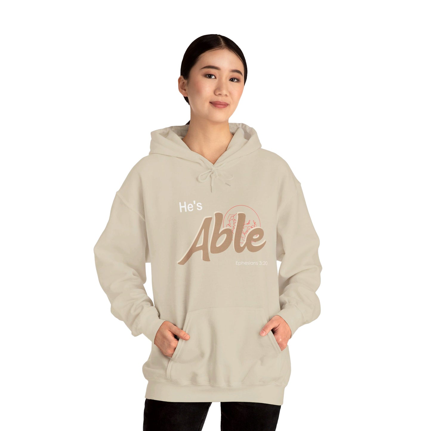 He's Able Unisex Heavy Blend™ Hooded Sweatshirt