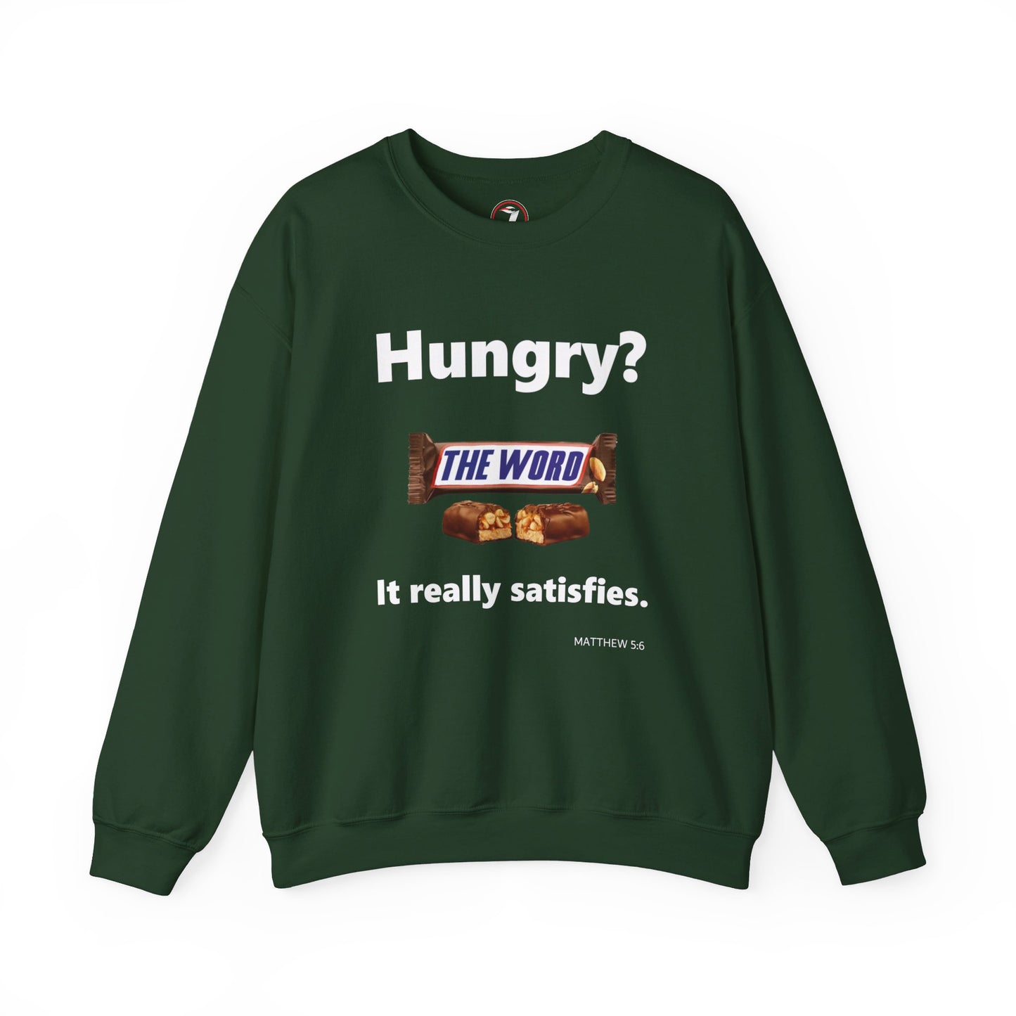 Hungry for the Word Unisex Heavy Blend™ Crewneck Sweatshirt