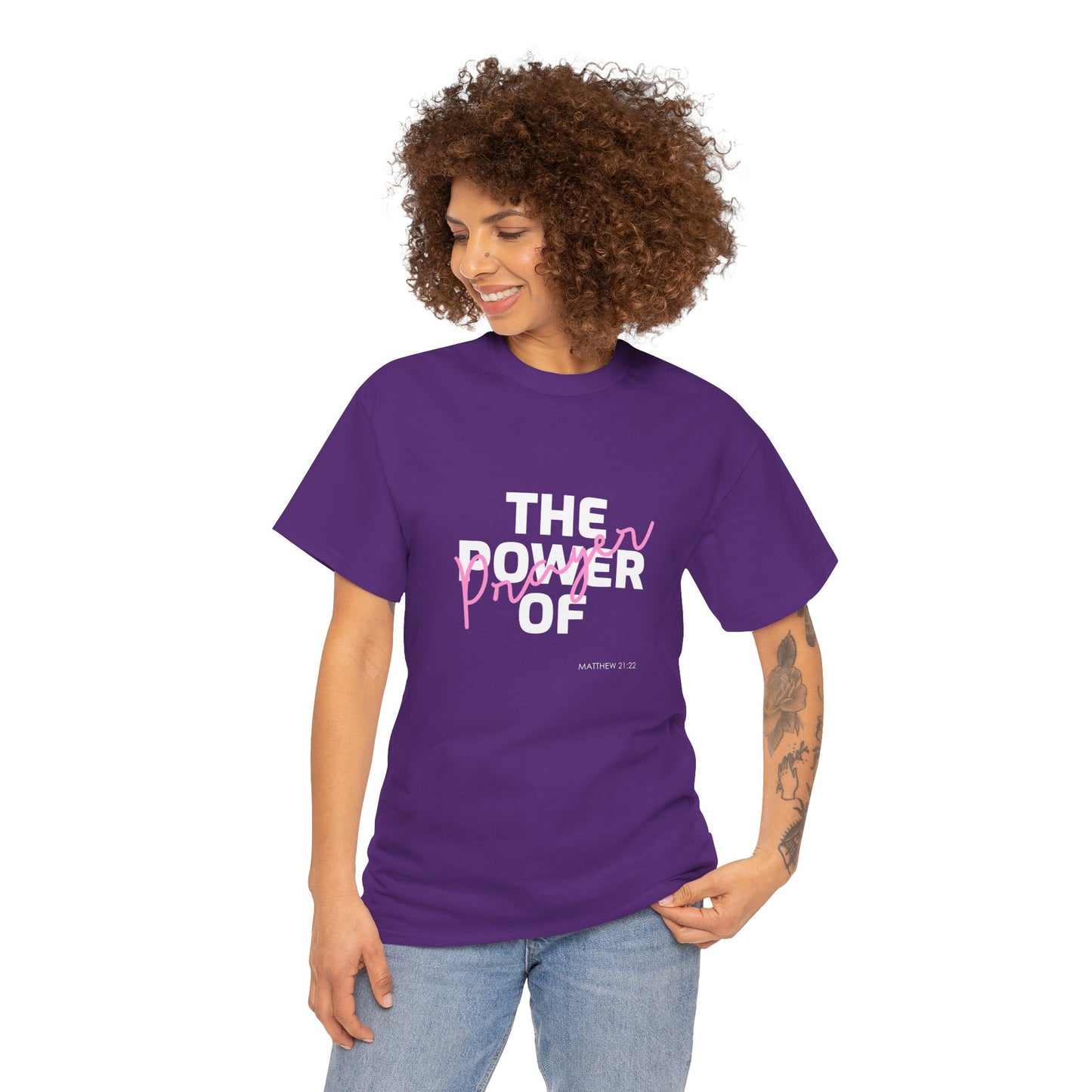 The Power of Prayer Unisex Heavy Cotton Tee