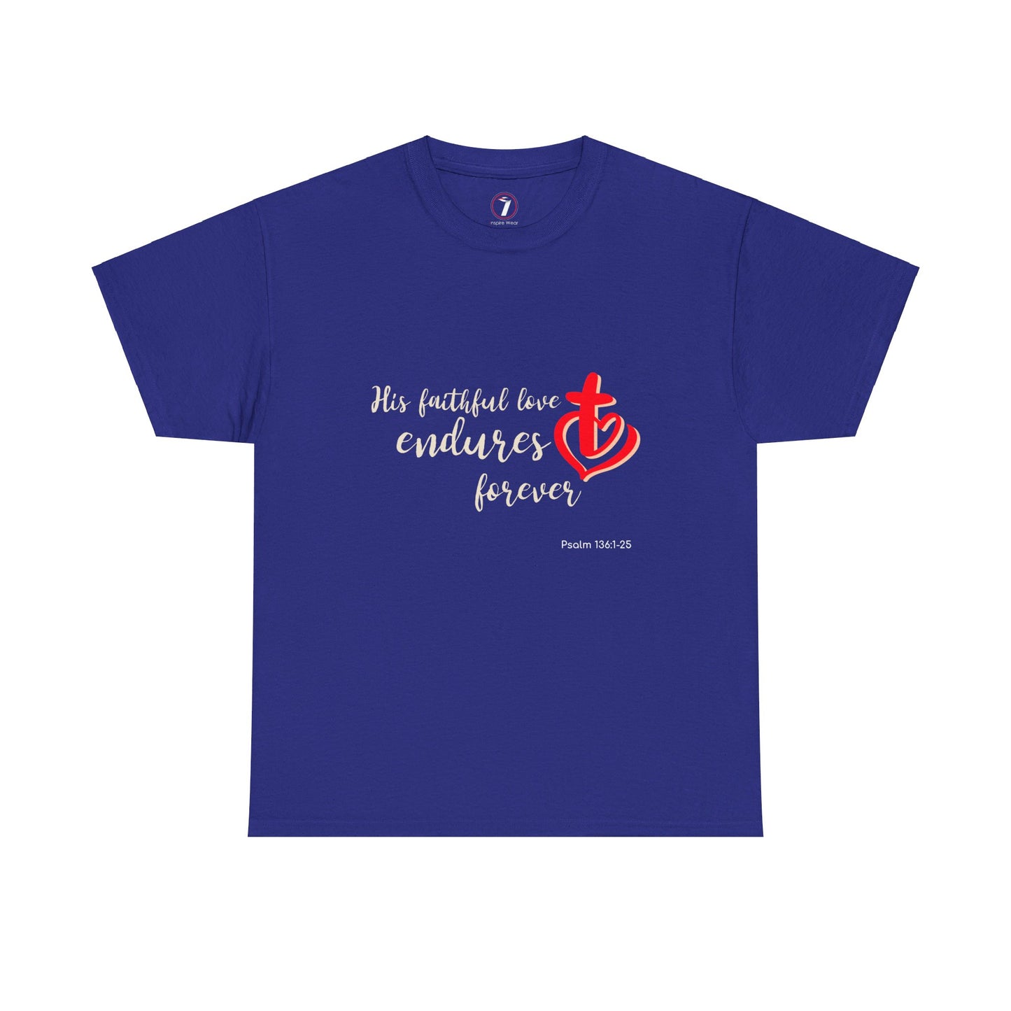 His Faithful Love Unisex Heavy Cotton Tee