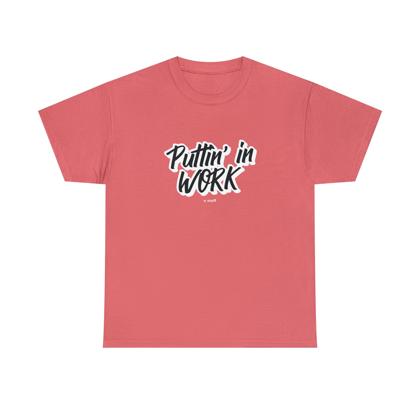 Puttin' in Work Unisex Heavy Cotton Tee