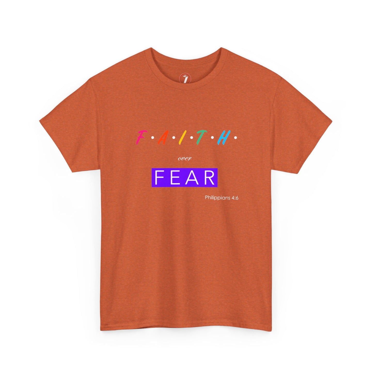 Faith Over Fear Series One Unisex Heavy Cotton Tee