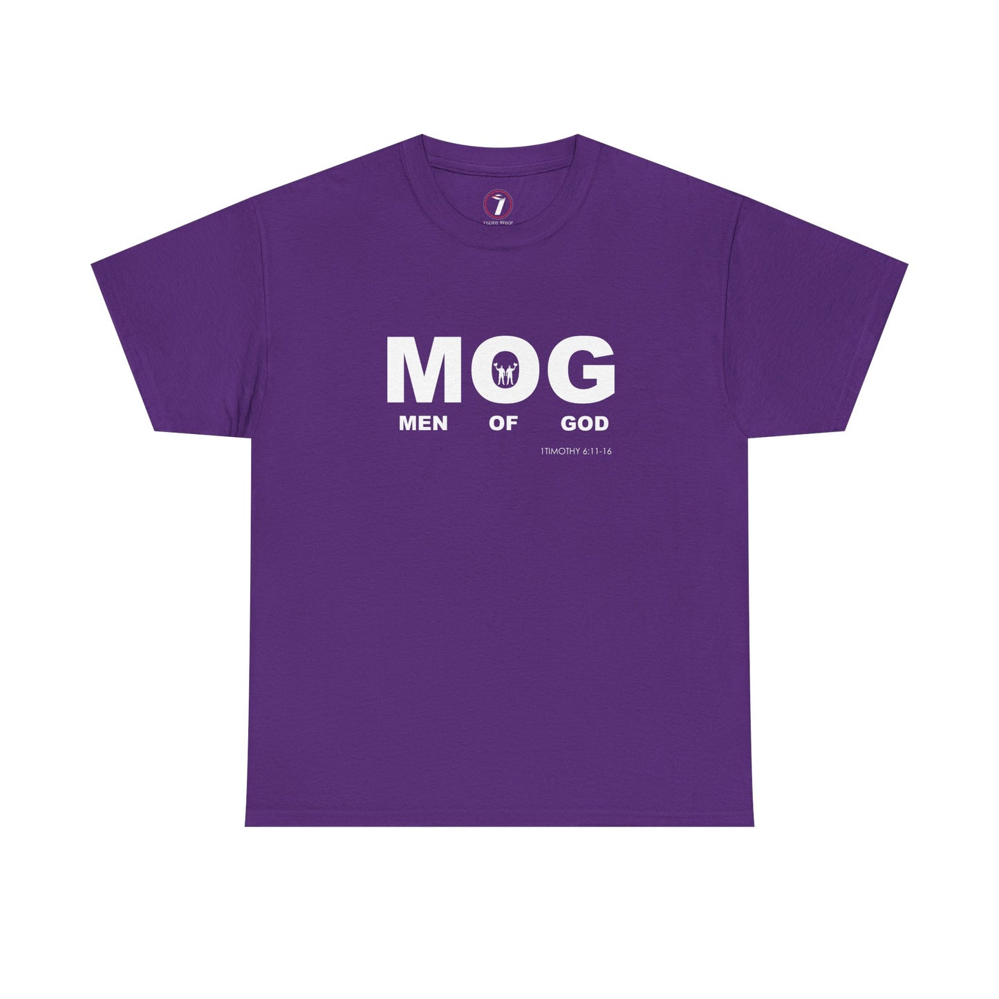 "MOG" Men of God Faith Based Graphic T-Shirt - Unisex Heavy Cotton Tee