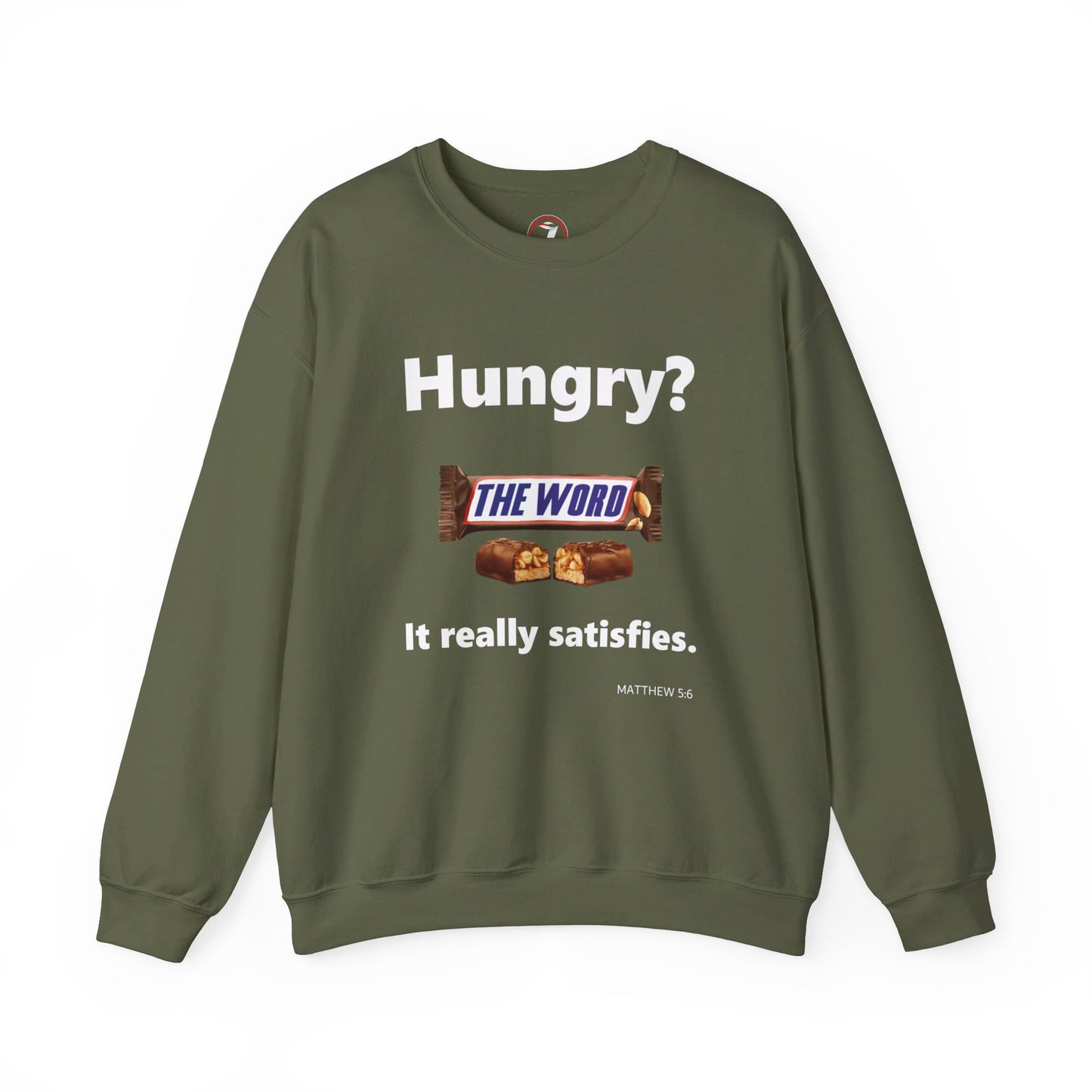 Hungry for the Word Unisex Heavy Blend™ Crewneck Sweatshirt