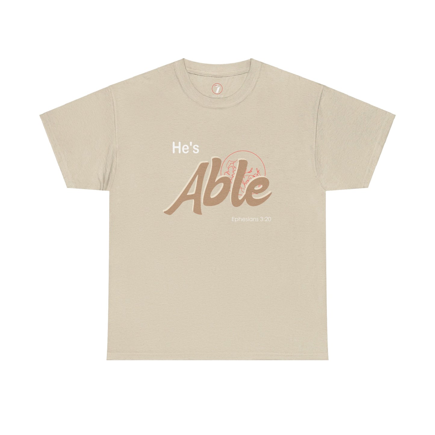 He's Able Unisex Heavy Cotton Tee