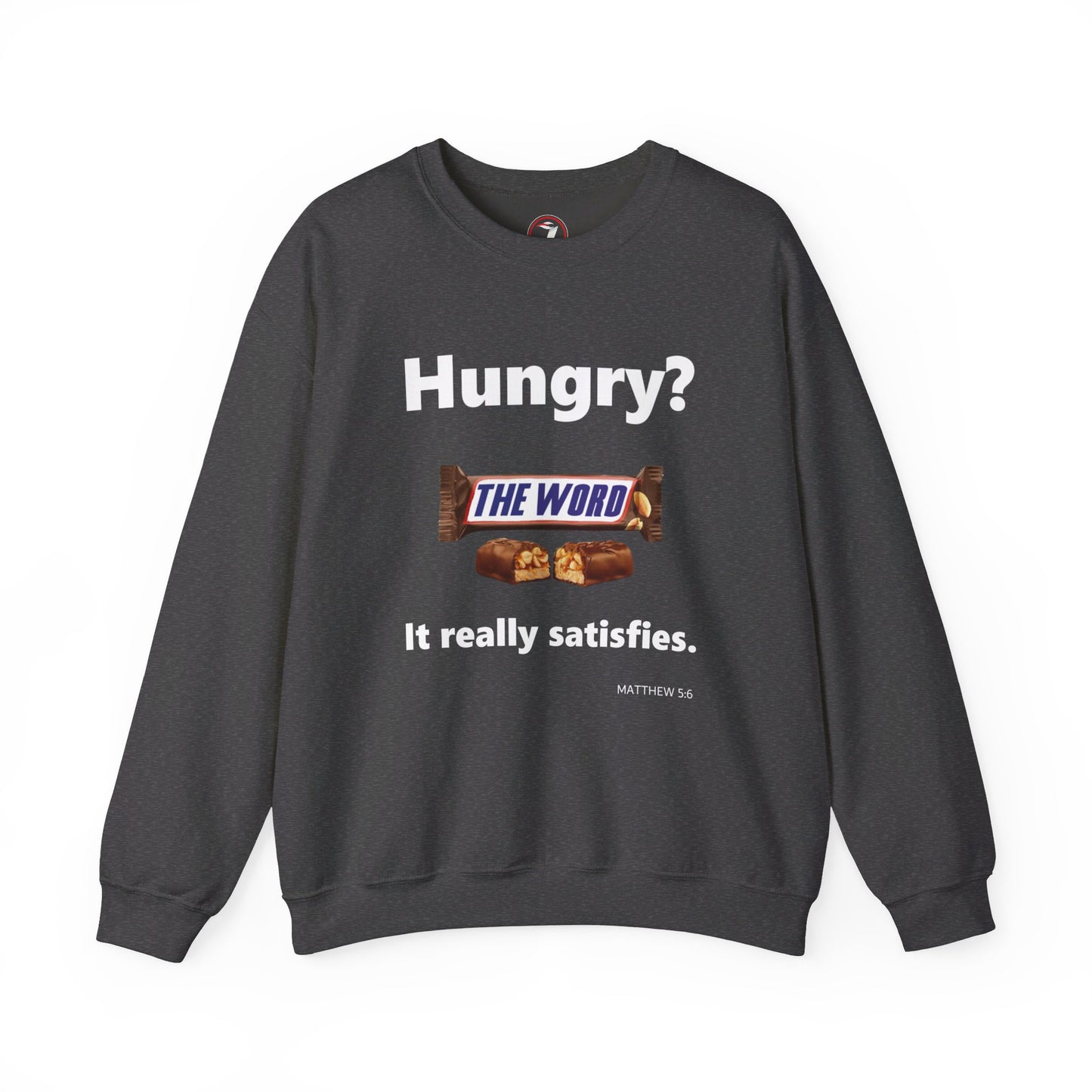 Hungry for the Word Unisex Heavy Blend™ Crewneck Sweatshirt