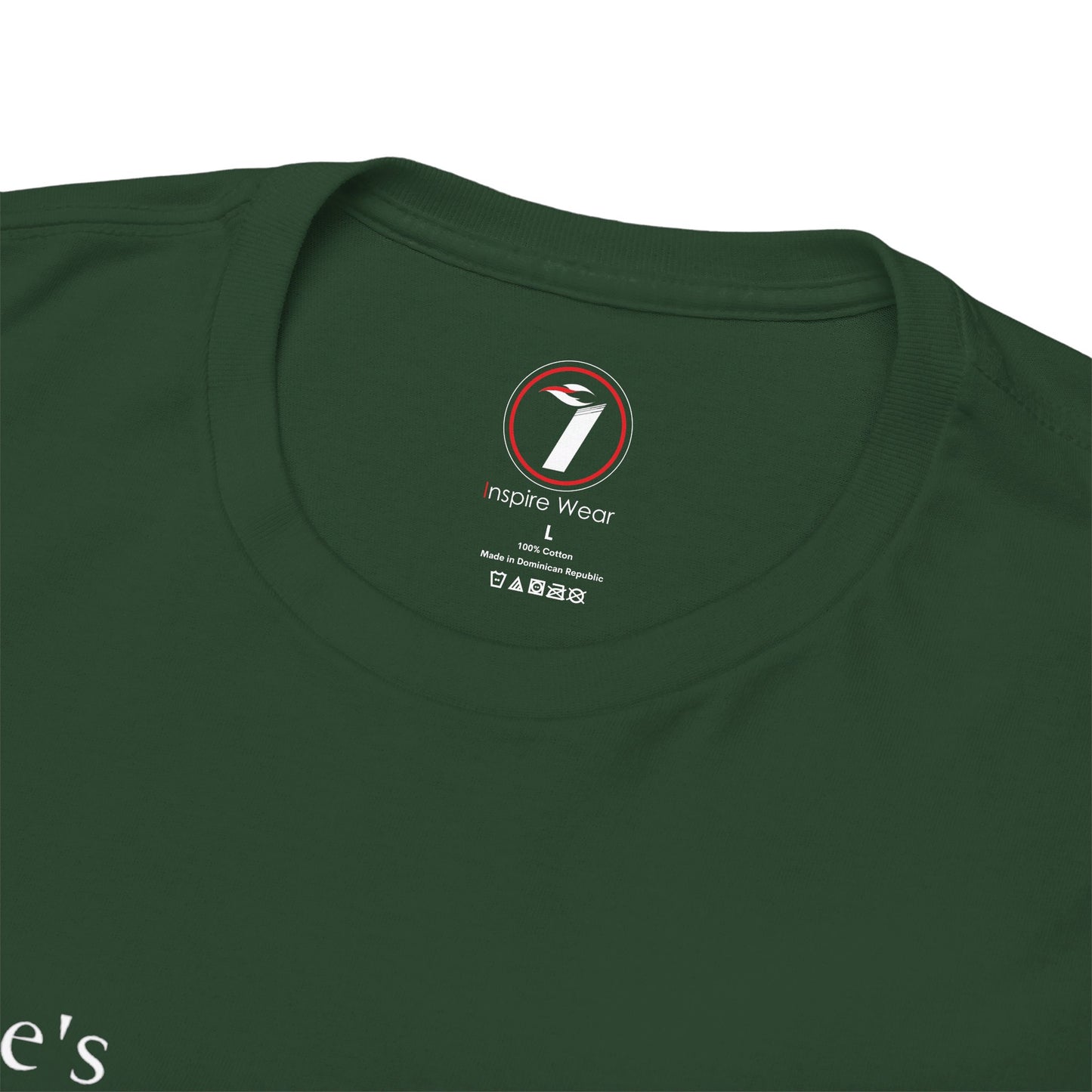 He's Faithful Unisex Heavy Cotton Tee