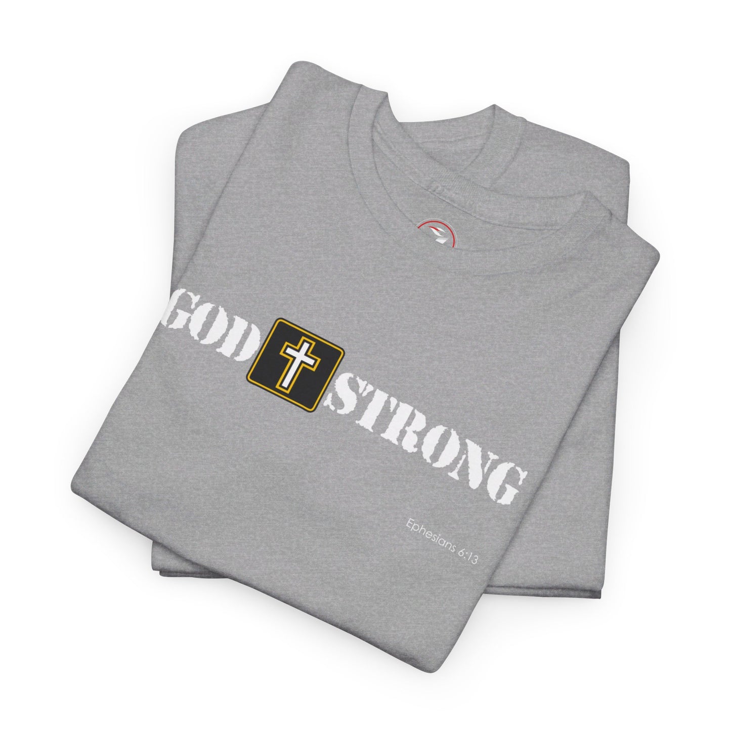 God Strong Unisex Heavy Cotton Tee