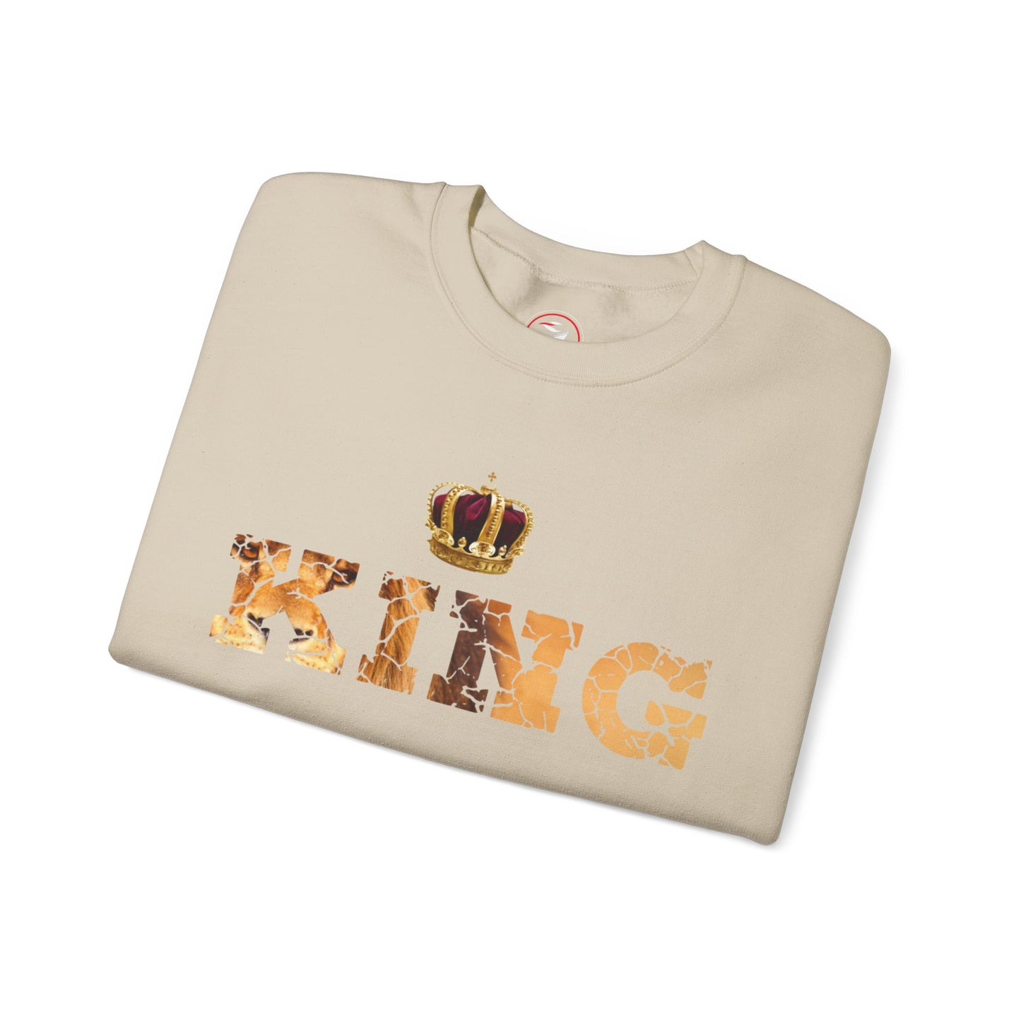I Am King Unisex Heavy Blend™ Crewneck Sweatshirt