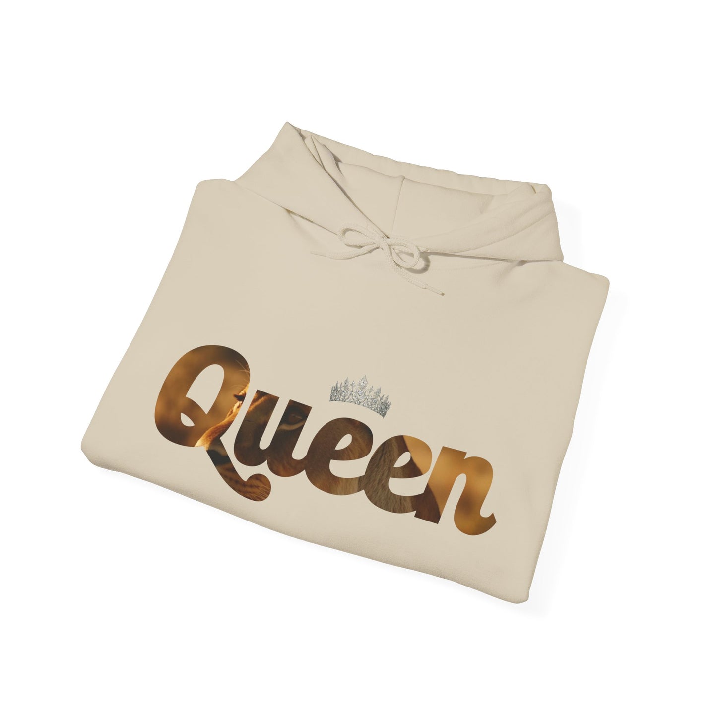I Am Queen Unisex Heavy Blend™ Hooded Sweatshirt
