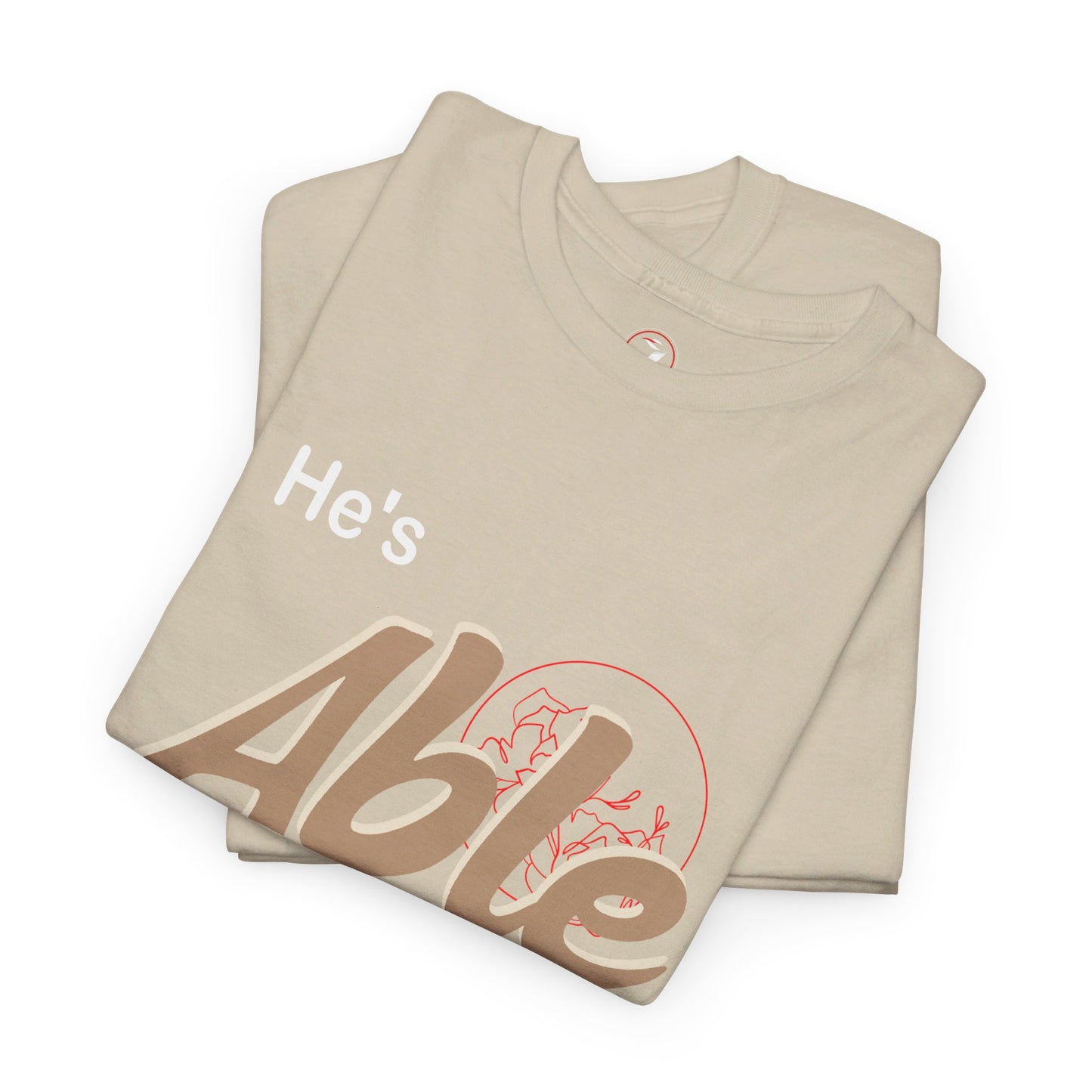 He's Able Unisex Heavy Cotton Tee