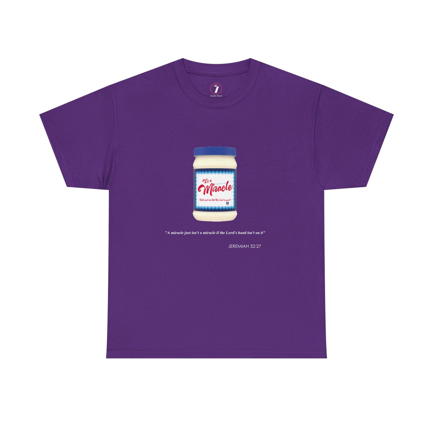 It's a Miracle Inspirational Unisex Heavy Cotton Tee