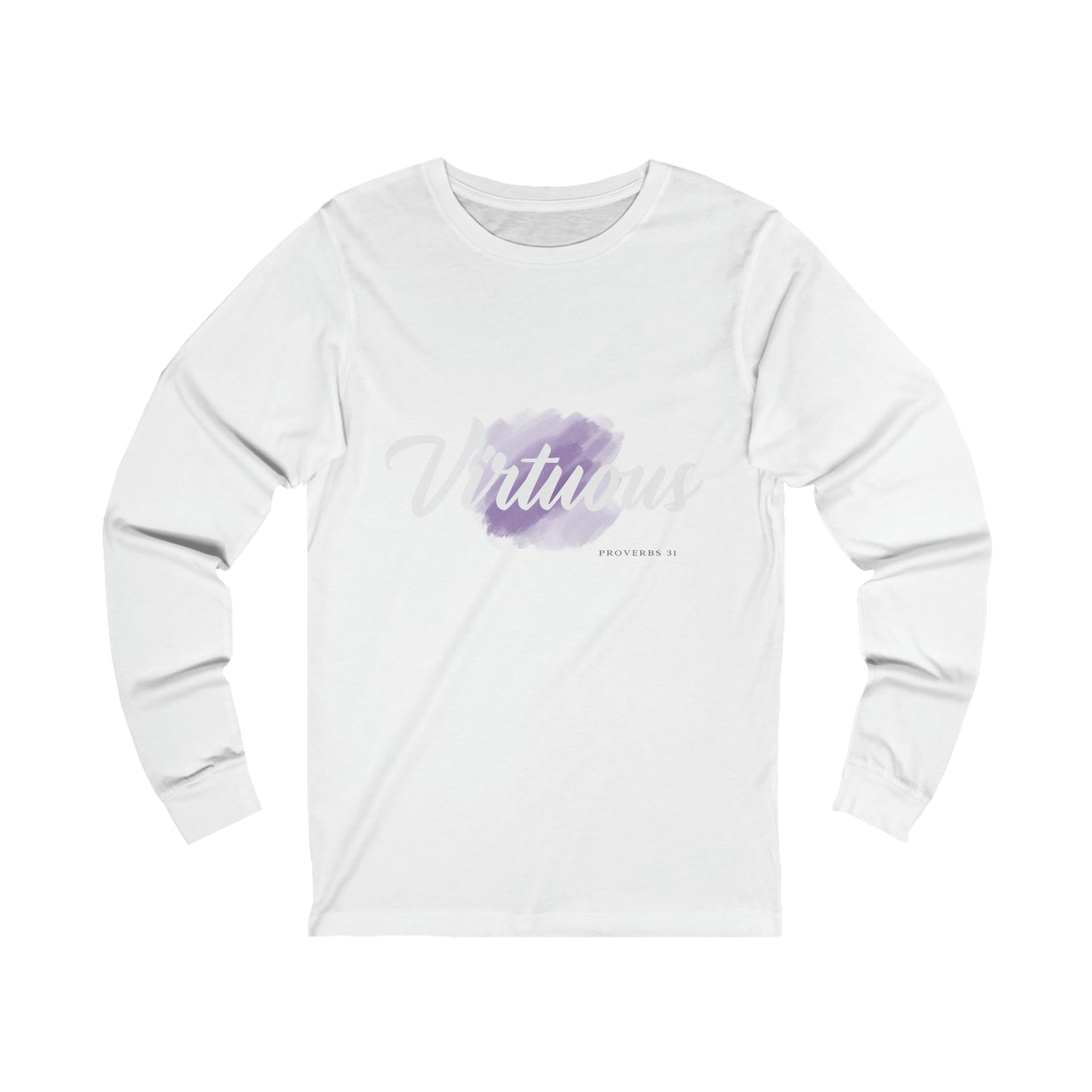 Virtuous Unisex Jersey Long Sleeve Tee