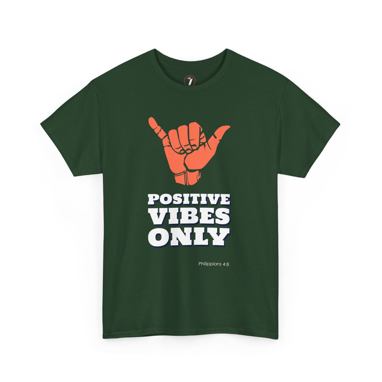 Positive Vibes Unisex Heavy Cotton Tee
