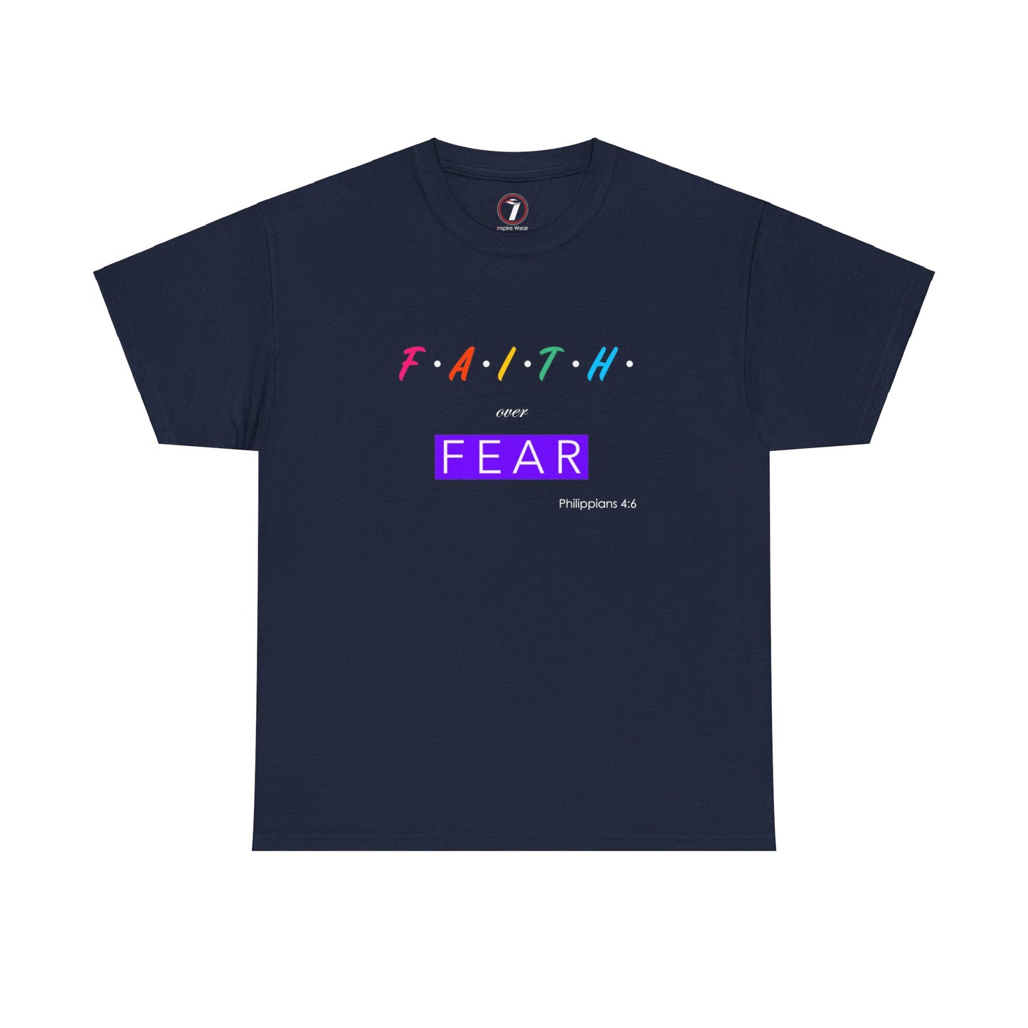 Faith Over Fear Series One Unisex Heavy Cotton Tee