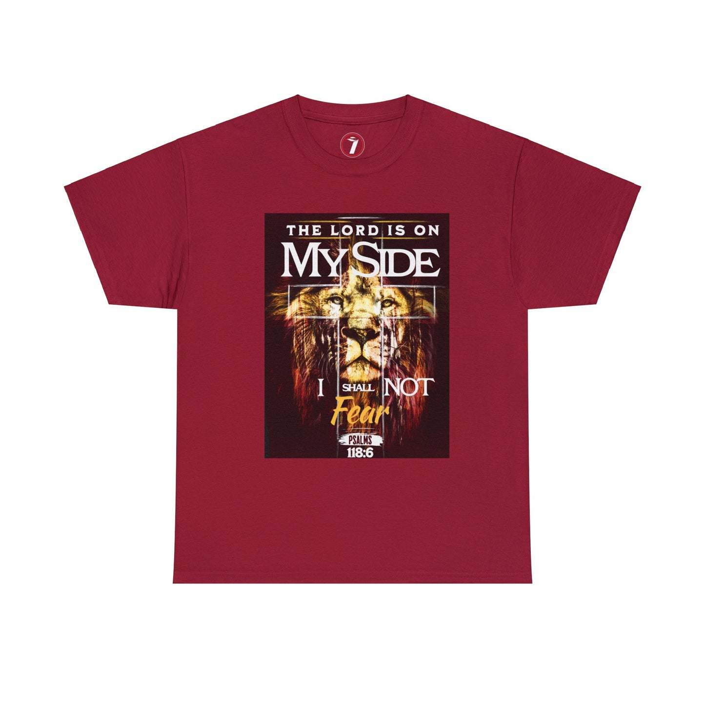 Lord on My Side Unisex Heavy Cotton Tee