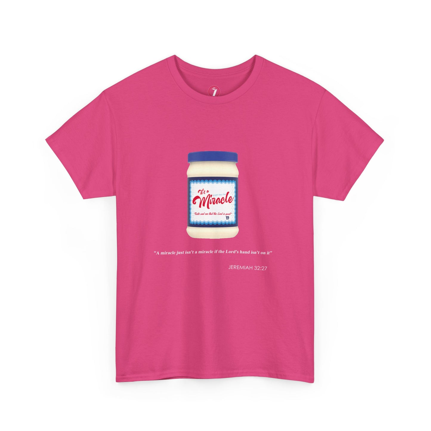It's a Miracle Inspirational Unisex Heavy Cotton Tee