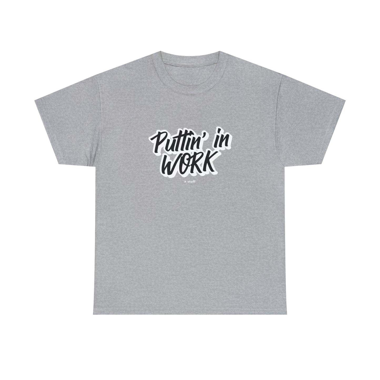 Puttin' in Work Unisex Heavy Cotton Tee