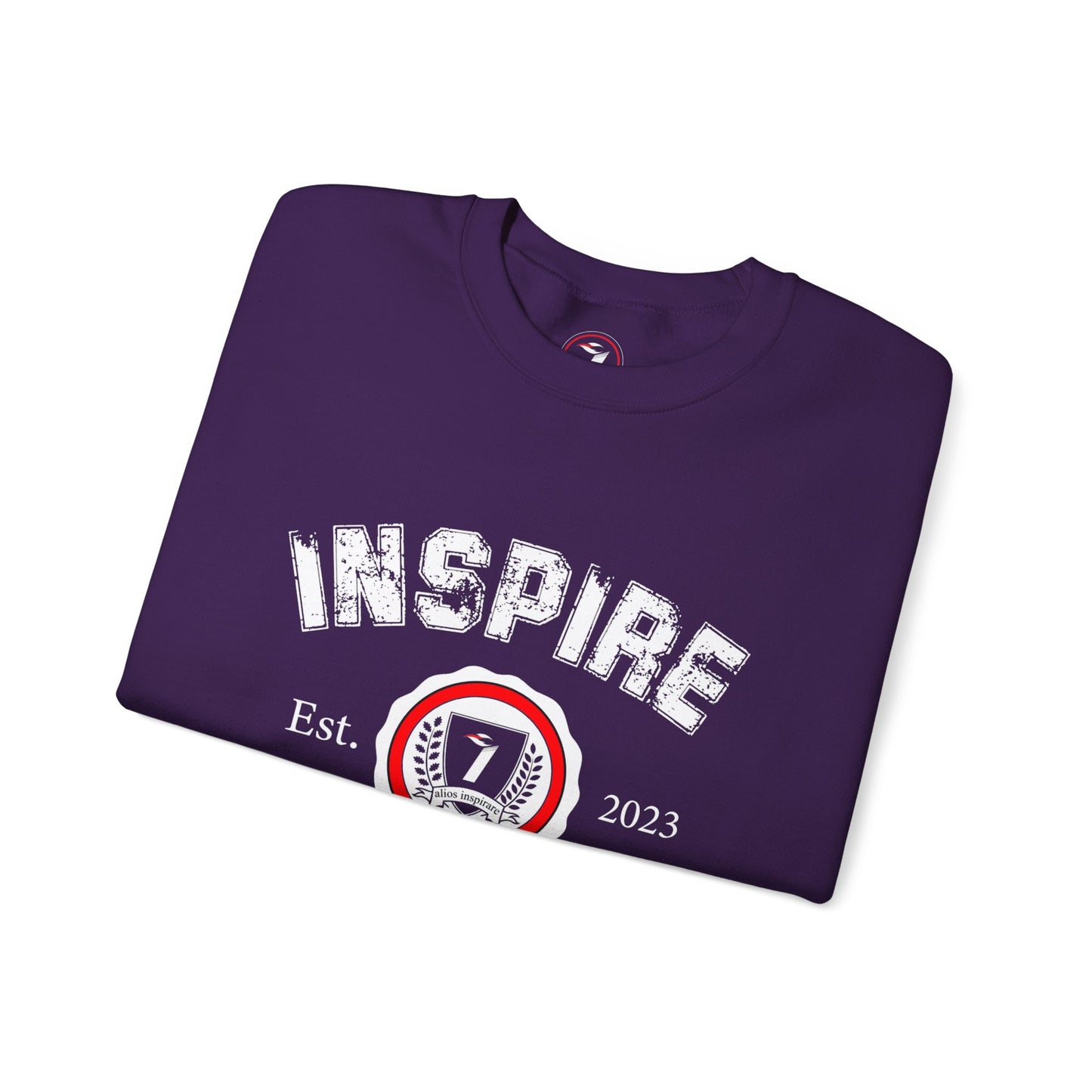 Inspire Wear Crested Unisex Heavy Blend™ Crewneck Sweatshirt