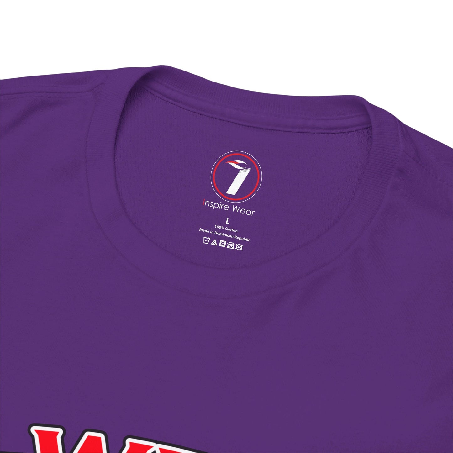 Inspire Wear Collegiate Unisex Heavy Cotton Tee