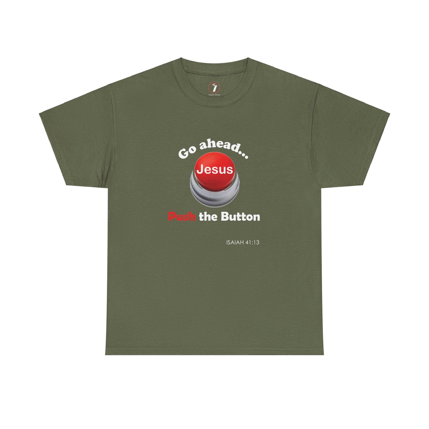 Push the Button Unisex Heavy Cotton Tee