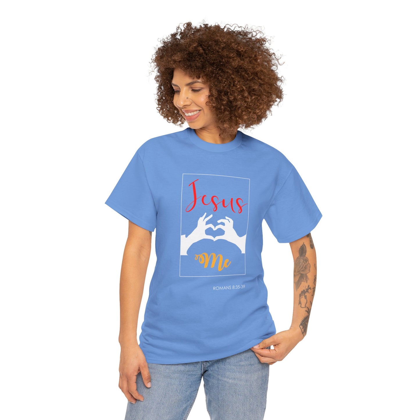 Jesus Loves Me Unisex Heavy Cotton Tee