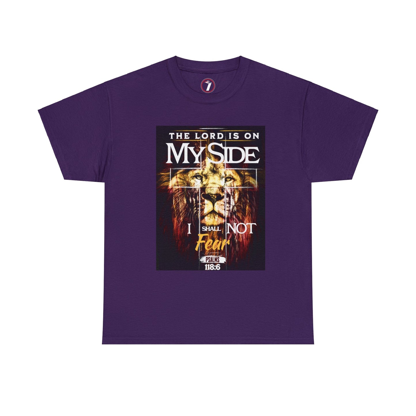 Lord on My Side Unisex Heavy Cotton Tee