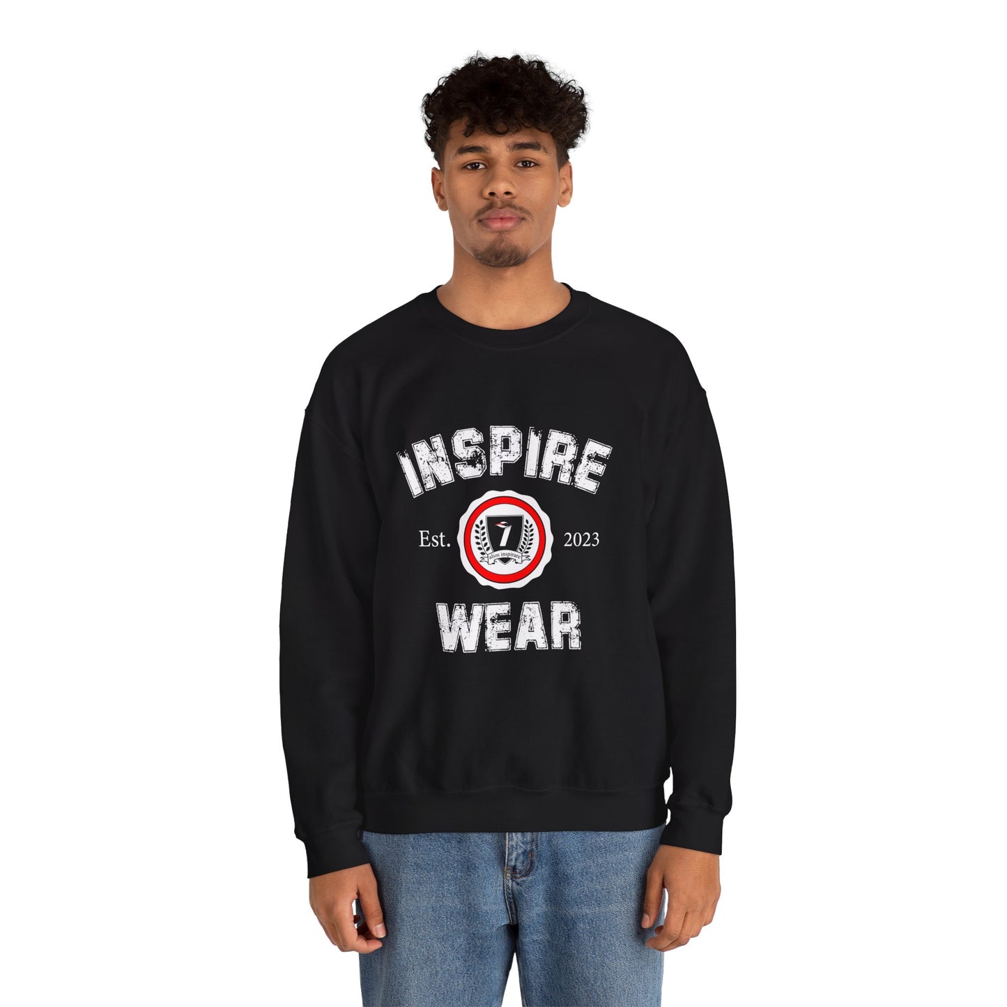 Inspire Wear Collegiate Unisex Heavy Blend™ Crewneck Sweatshirt