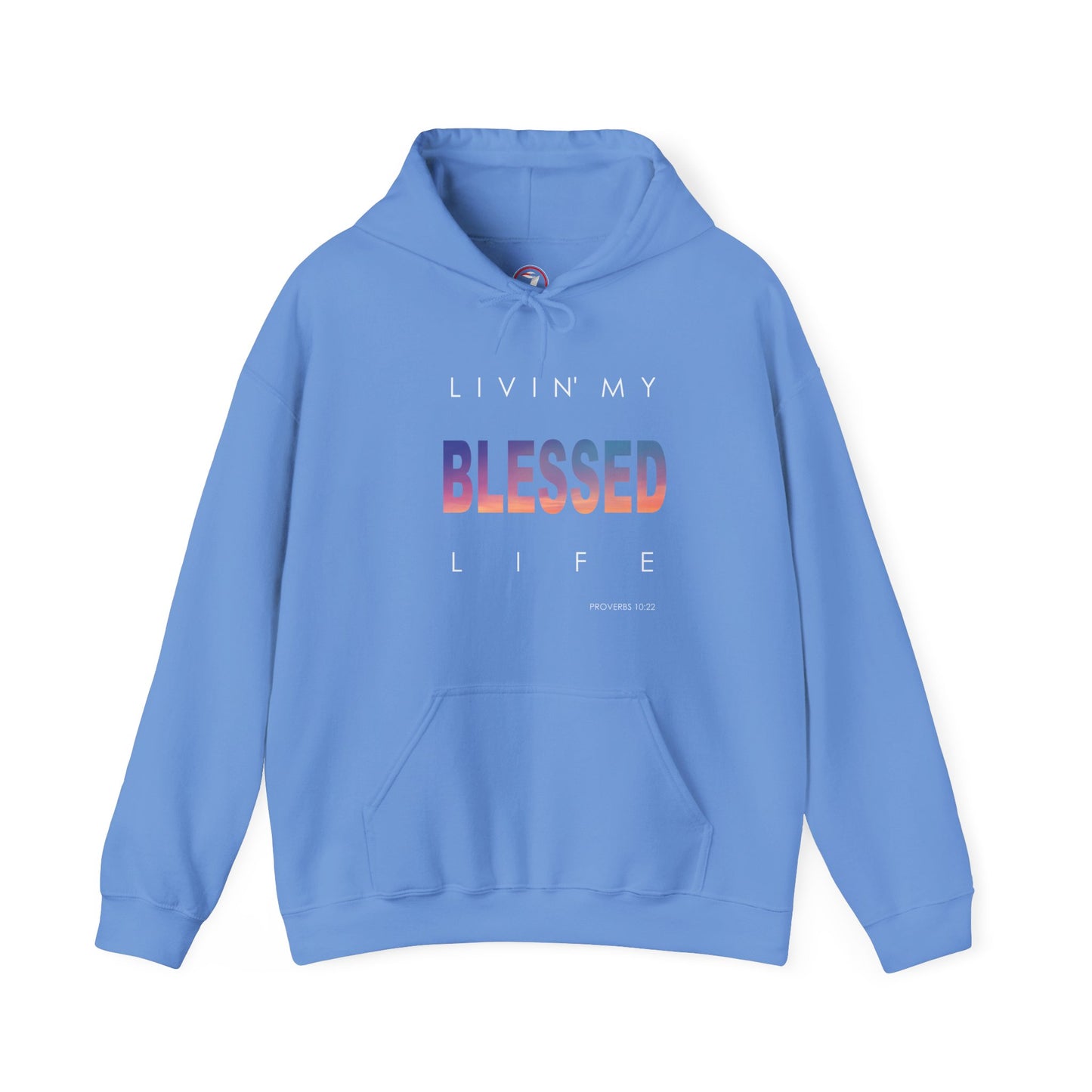Living My Blessed Life Unisex Heavy Blend™ Hooded Sweatshirt