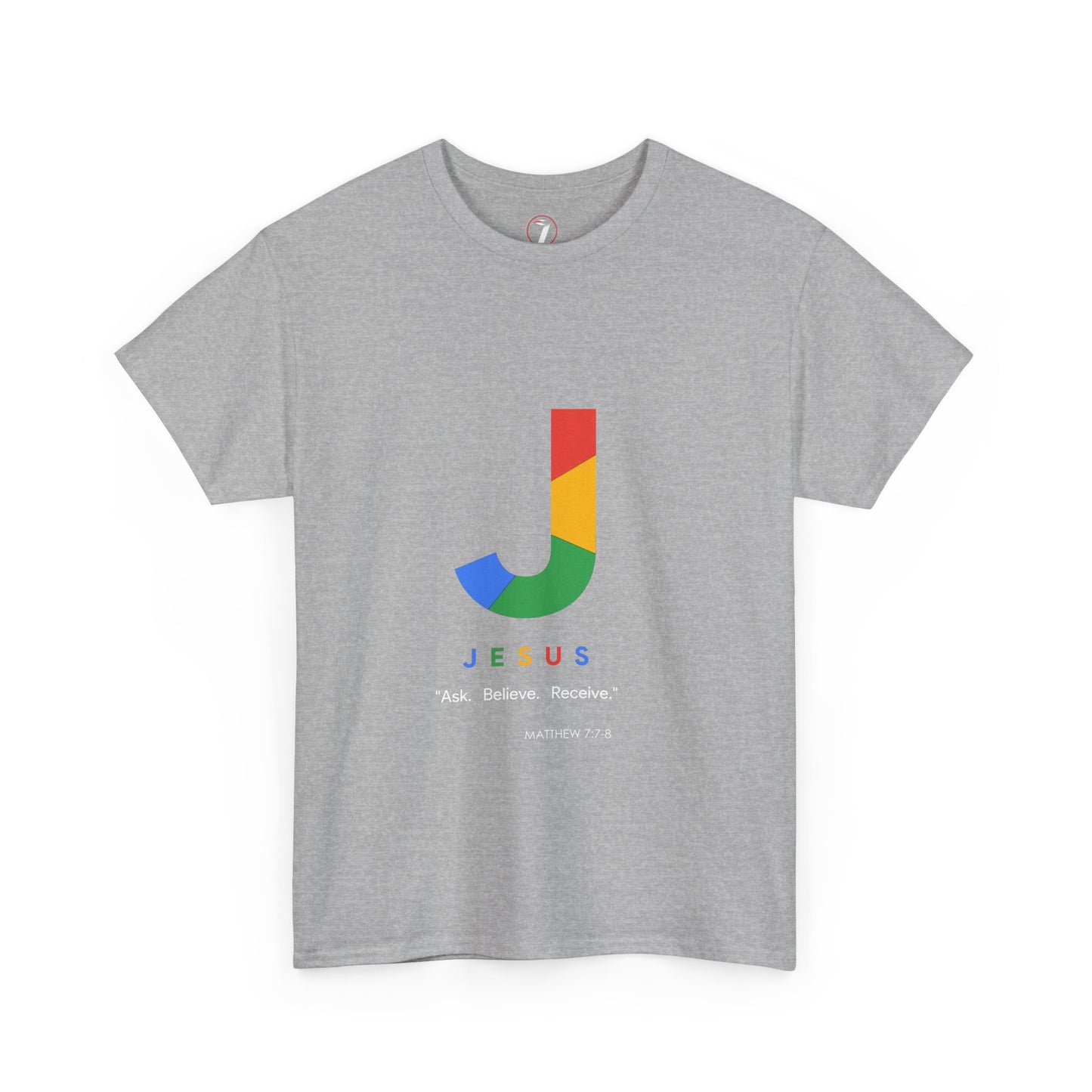 Ask. Believe. Receive. Unisex Heavy Cotton Tee