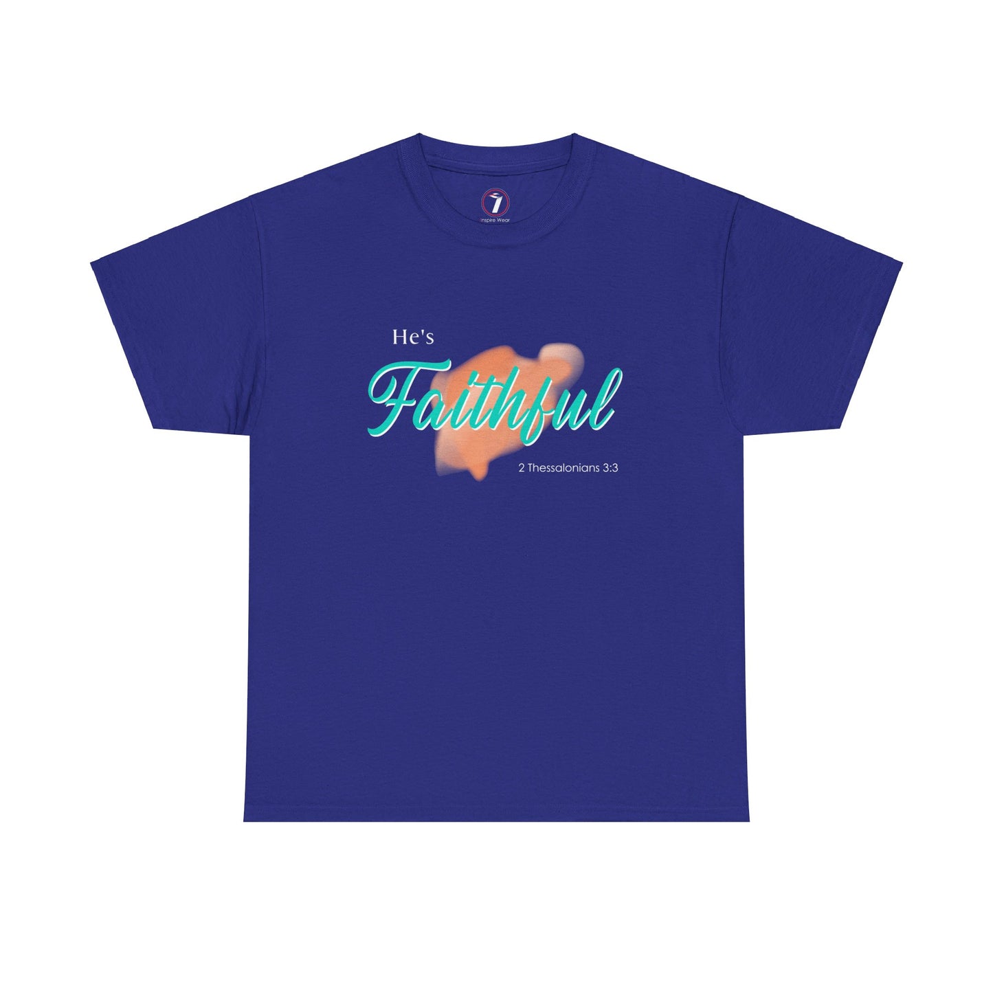 He's Faithful Unisex Heavy Cotton Tee