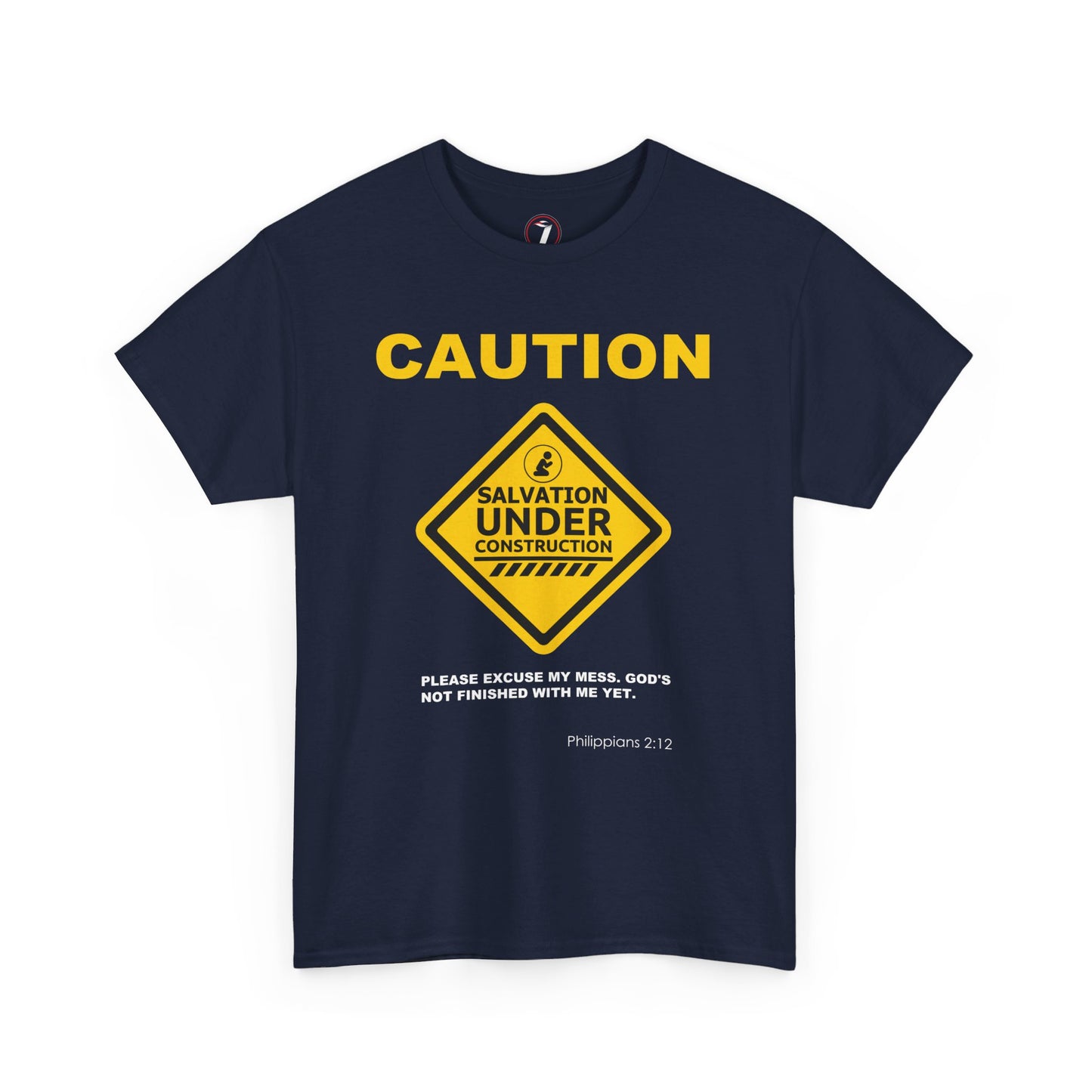 Salvation Under Construction Unisex Heavy Cotton Tee