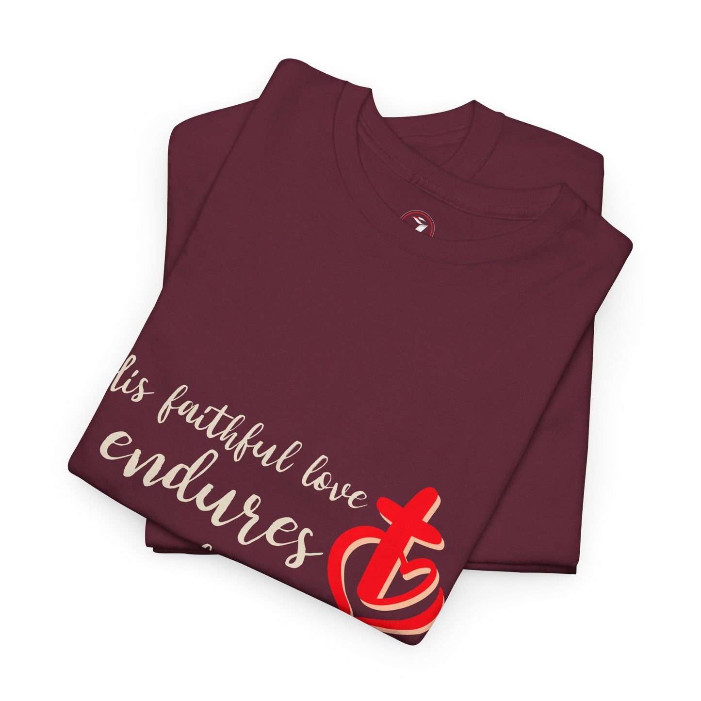 His Faithful Love Unisex Heavy Cotton Tee
