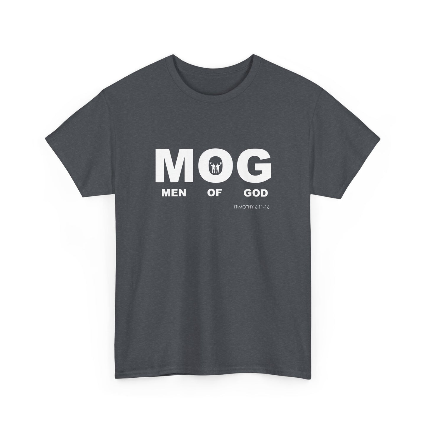 "MOG" Men of God Faith Based Graphic T-Shirt - Unisex Heavy Cotton Tee