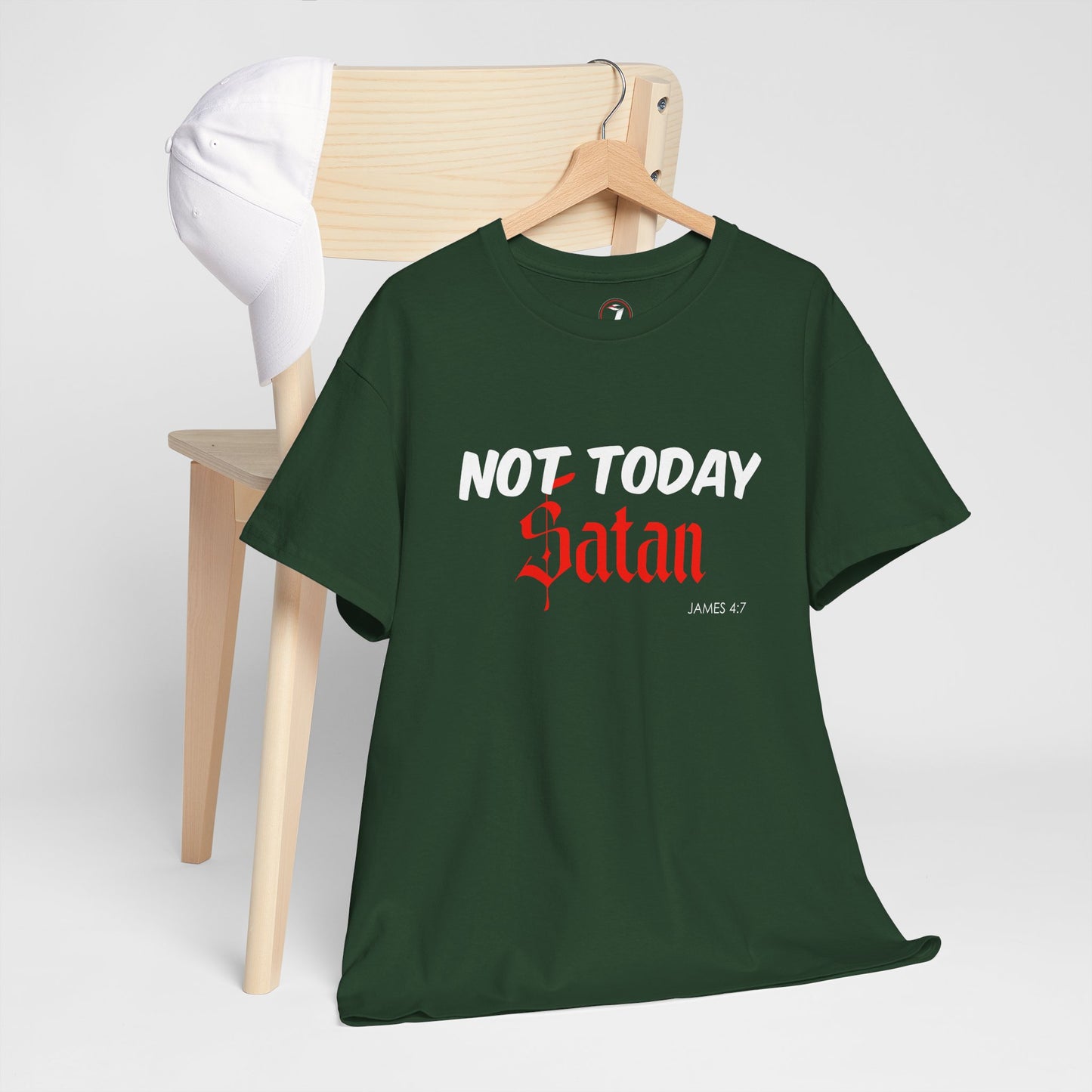 Not Today Satan Unisex Tee