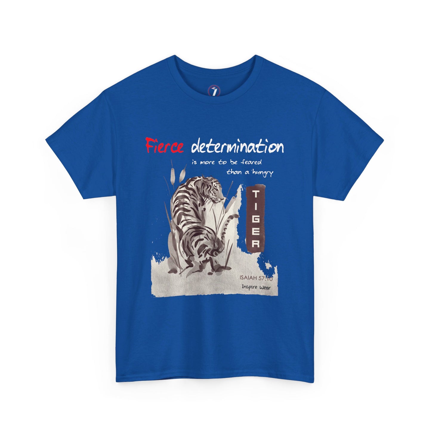 Fierce Determination Unisex Heavy Cotton Tee
