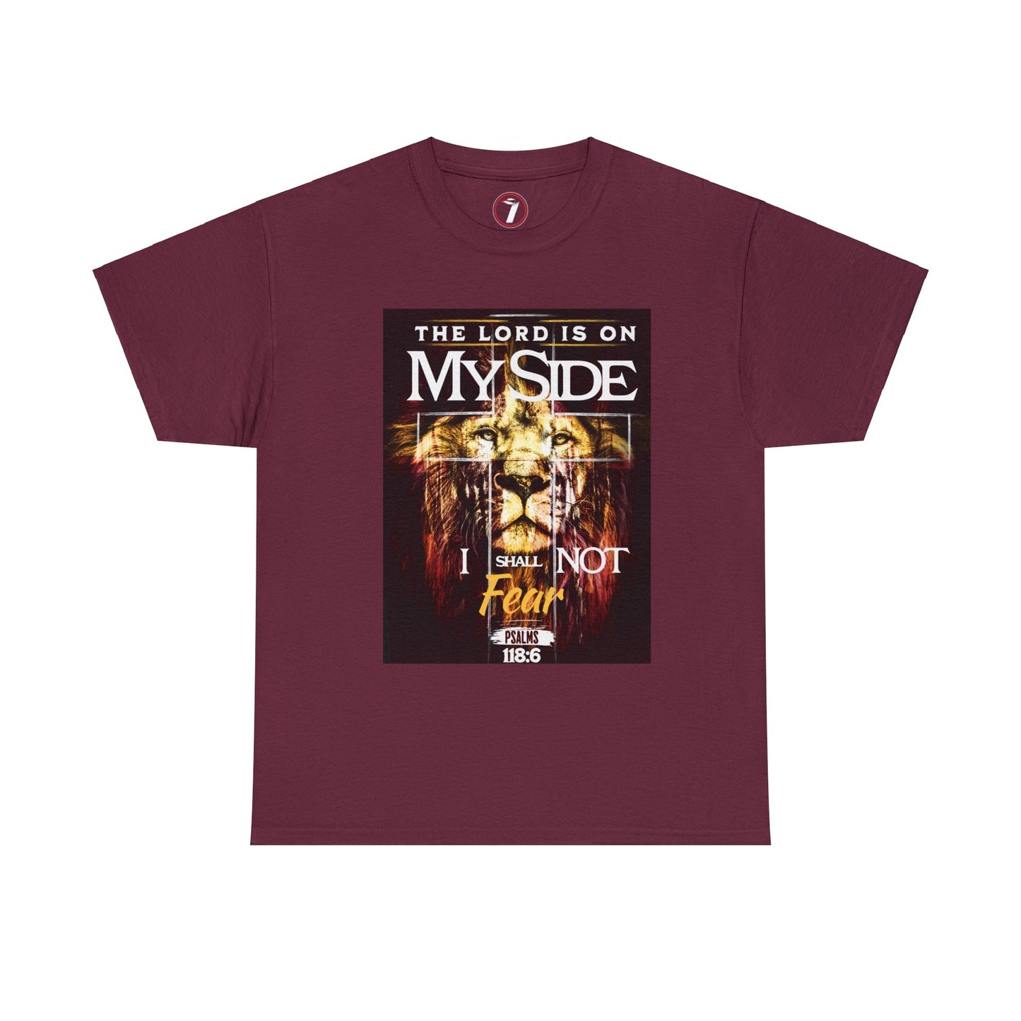 Lord on My Side Unisex Heavy Cotton Tee