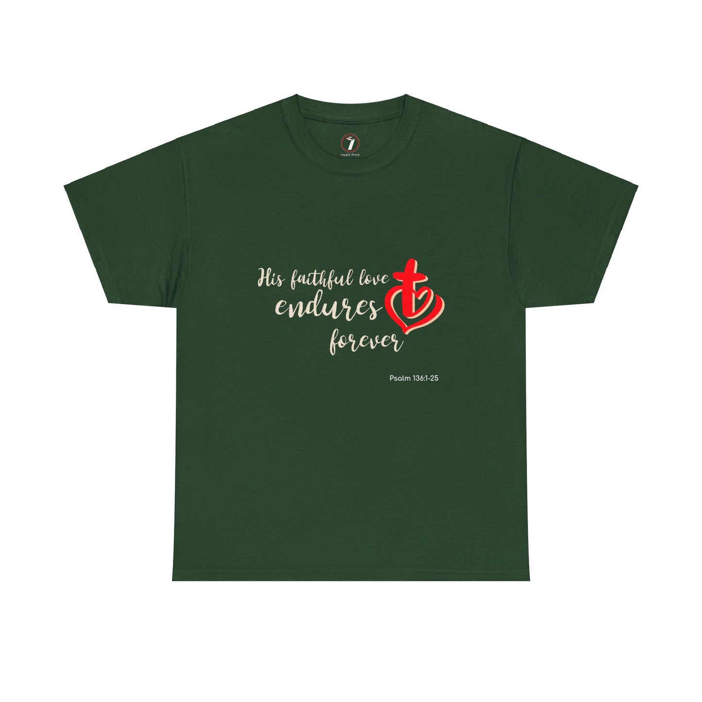His Faithful Love Unisex Heavy Cotton Tee