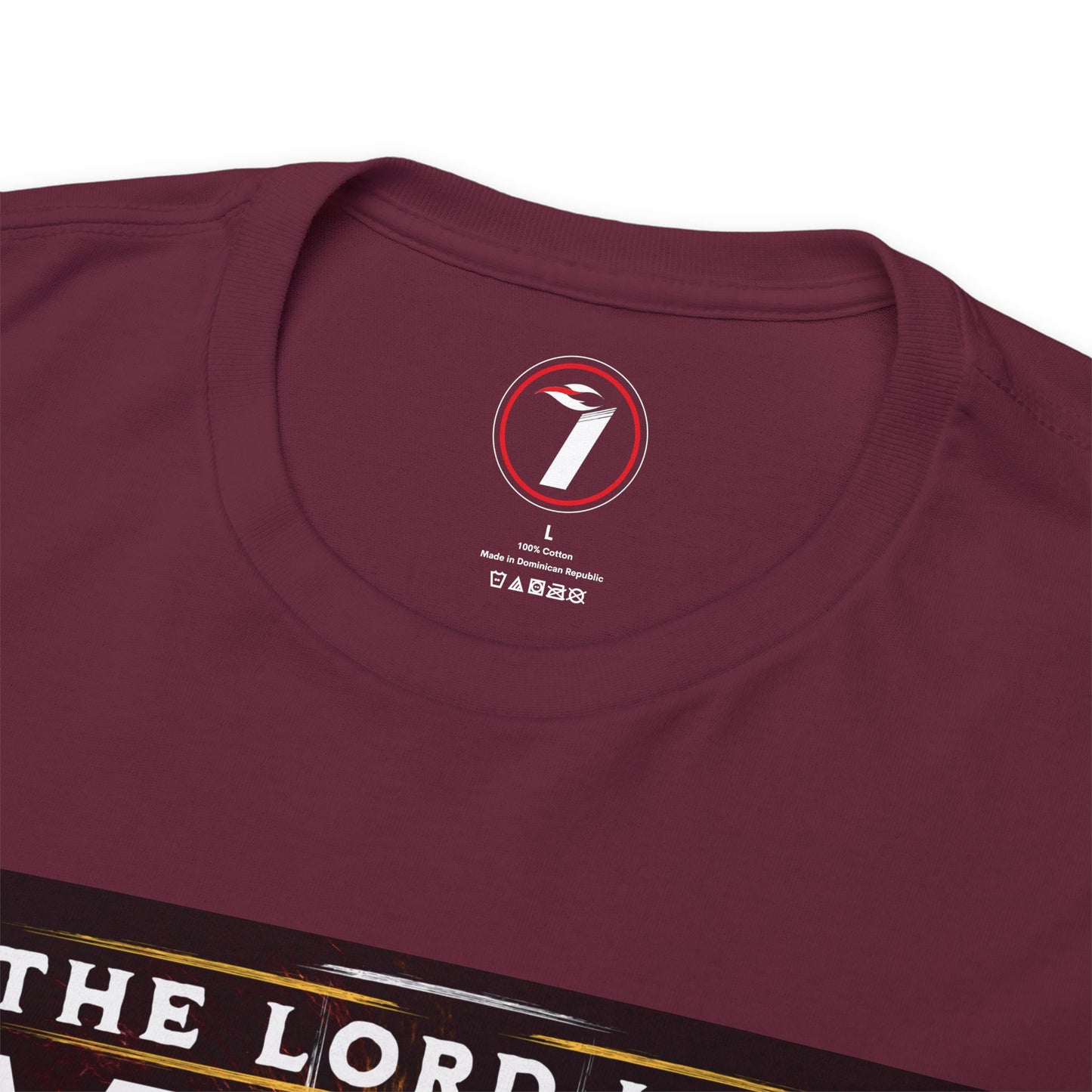 Lord on My Side Unisex Heavy Cotton Tee