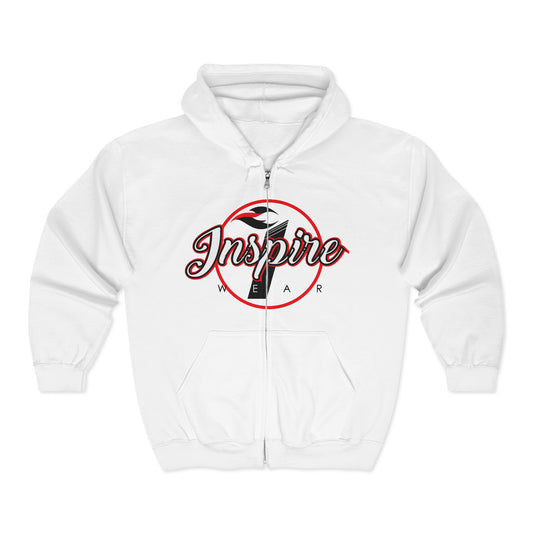 Inspire Wear Logo Full Zip Hoodie
