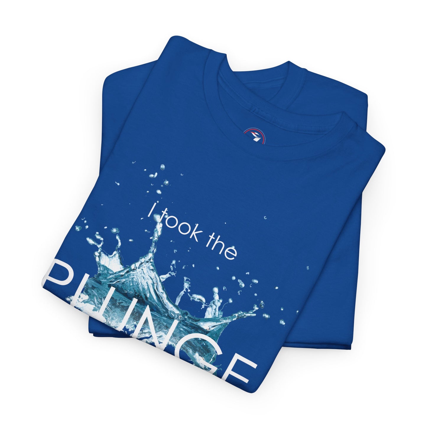 Plunge for Jesus Unisex Heavy Cotton Tee - Faith-Inspired Graphic Shirt