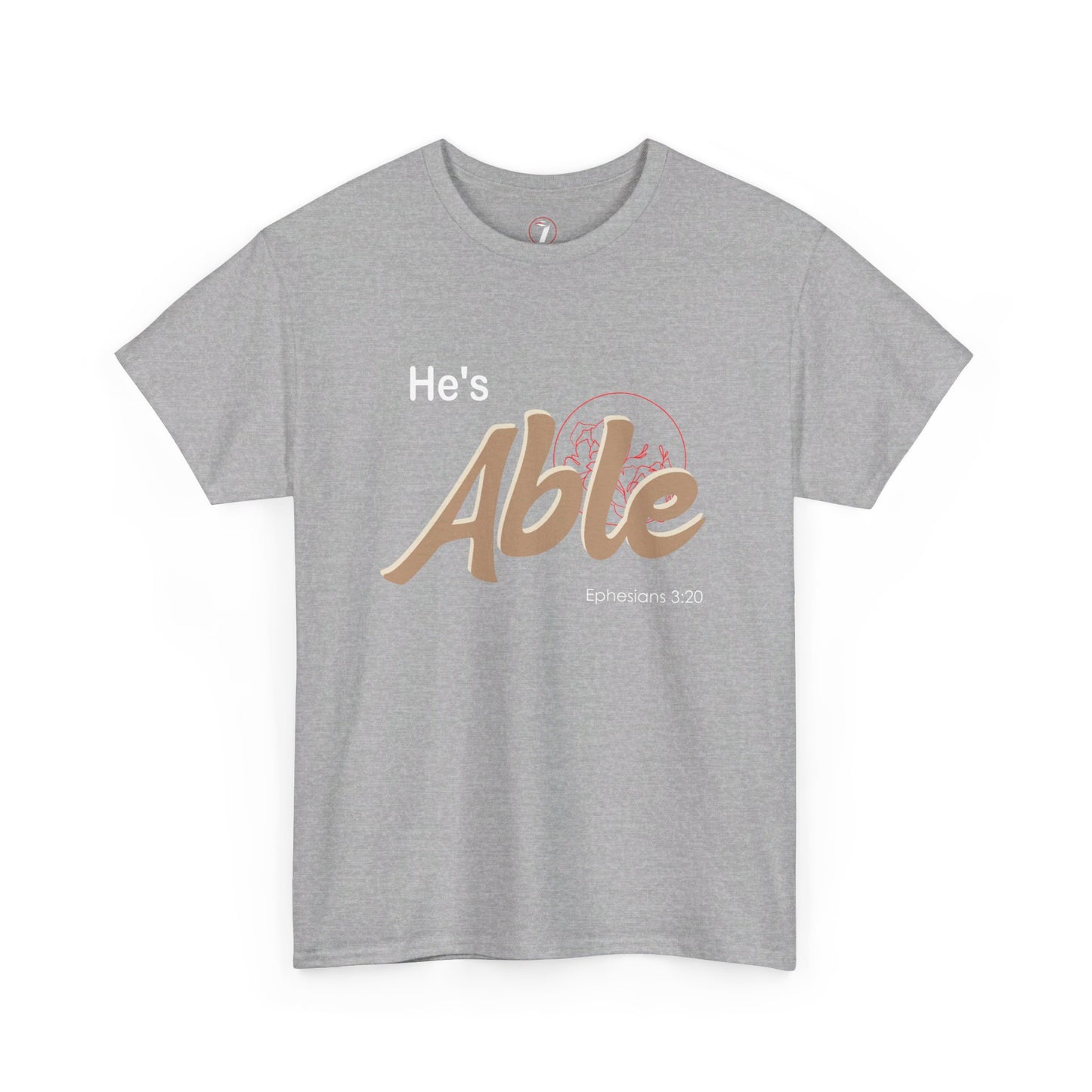 He's Able Unisex Heavy Cotton Tee